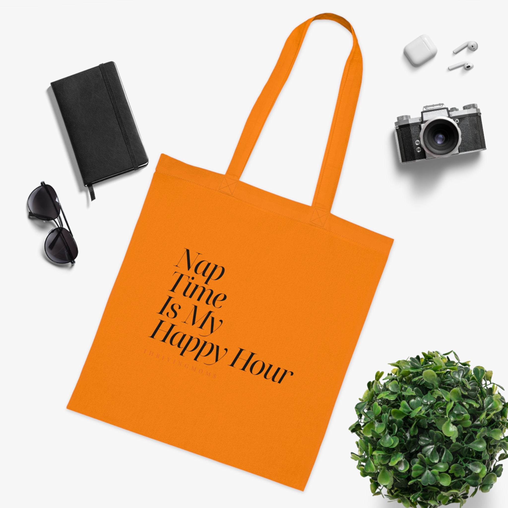 Nap Time Is My Happy Hour — Tote Bag