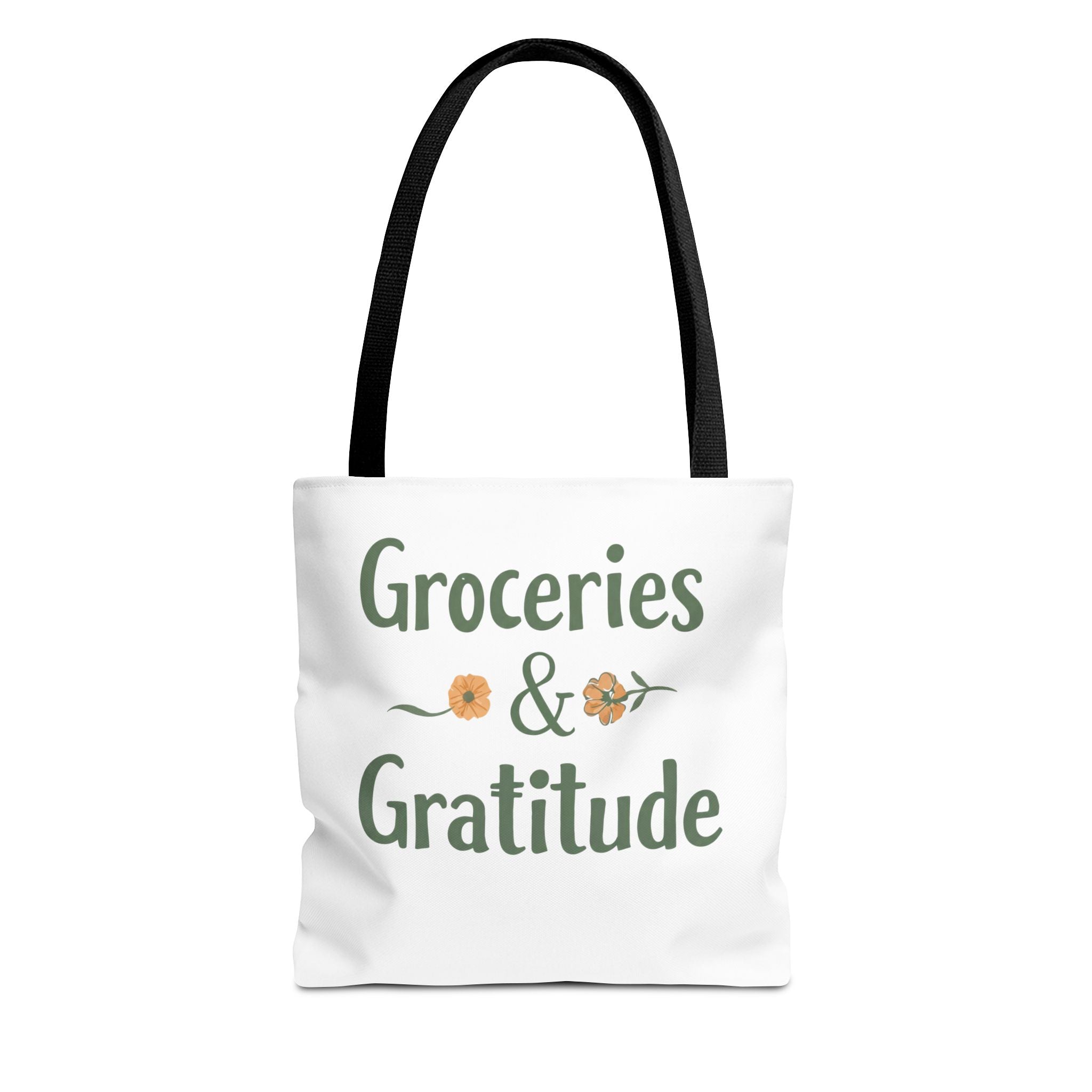 Groceries & Gratitude — Tote Bag