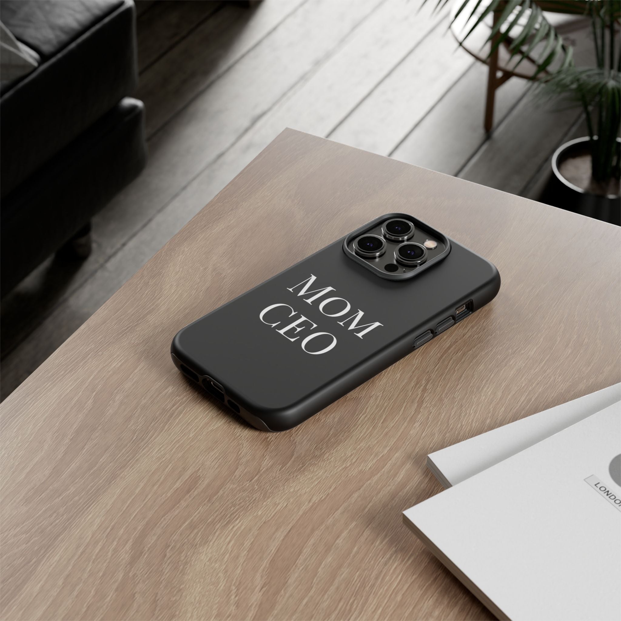 Mom CEO phone case - phone case - fun gift for entrepreneur moms
