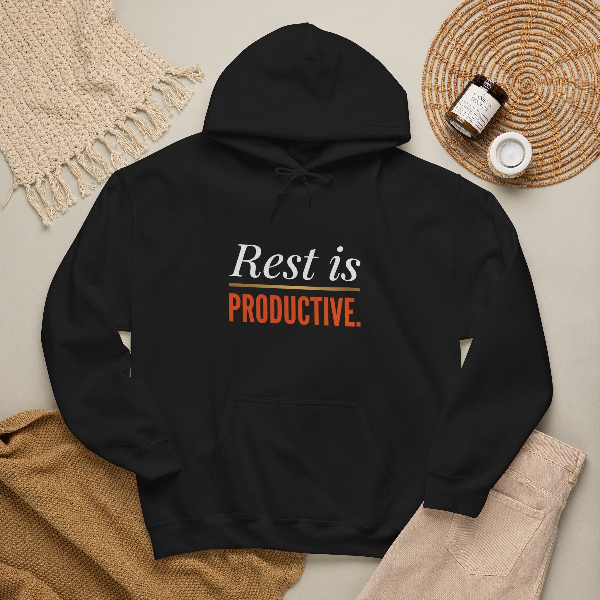 Rest is Productive — Hoodie