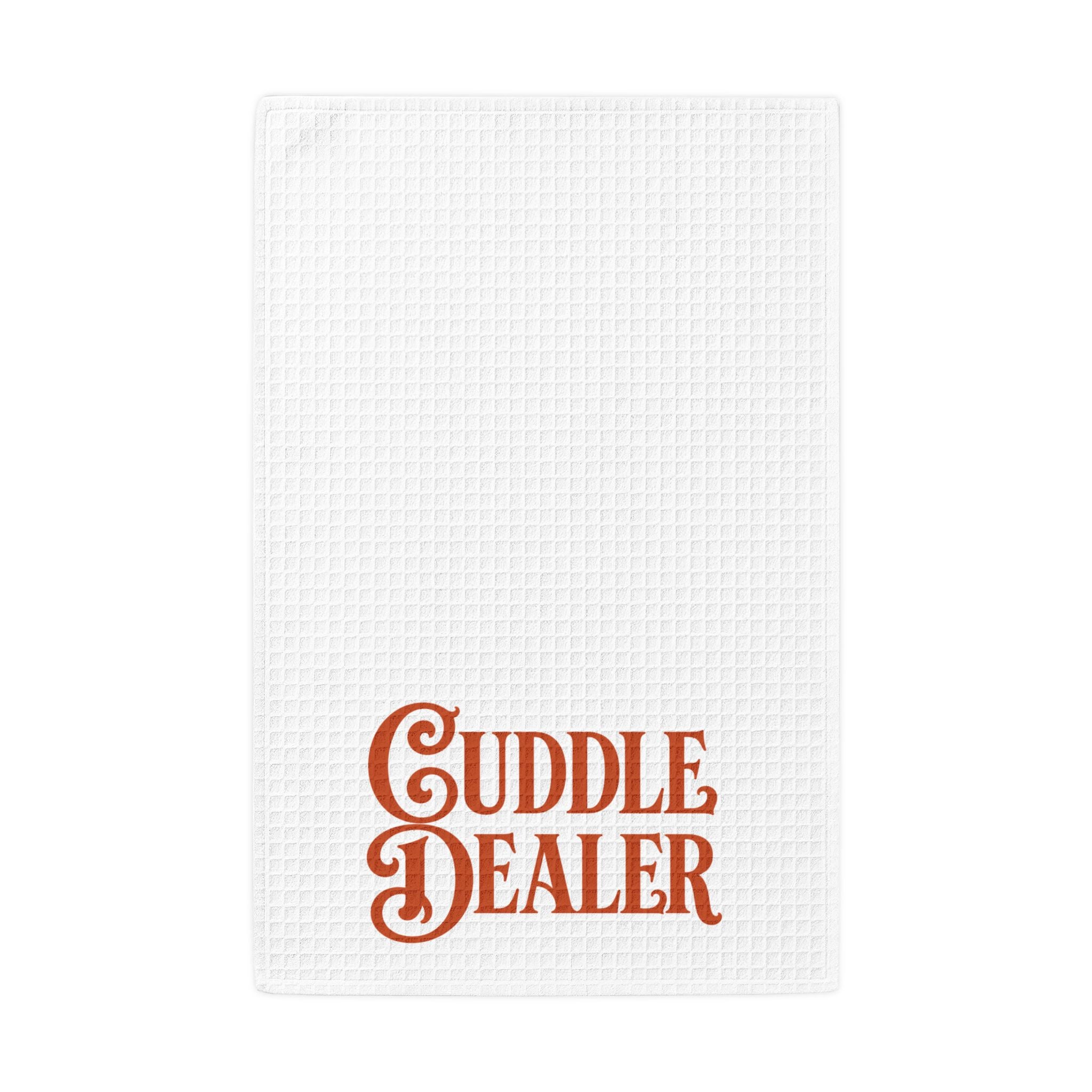 Cuddle Dealer kitchen towel - kitchen towel - funny gift for moms