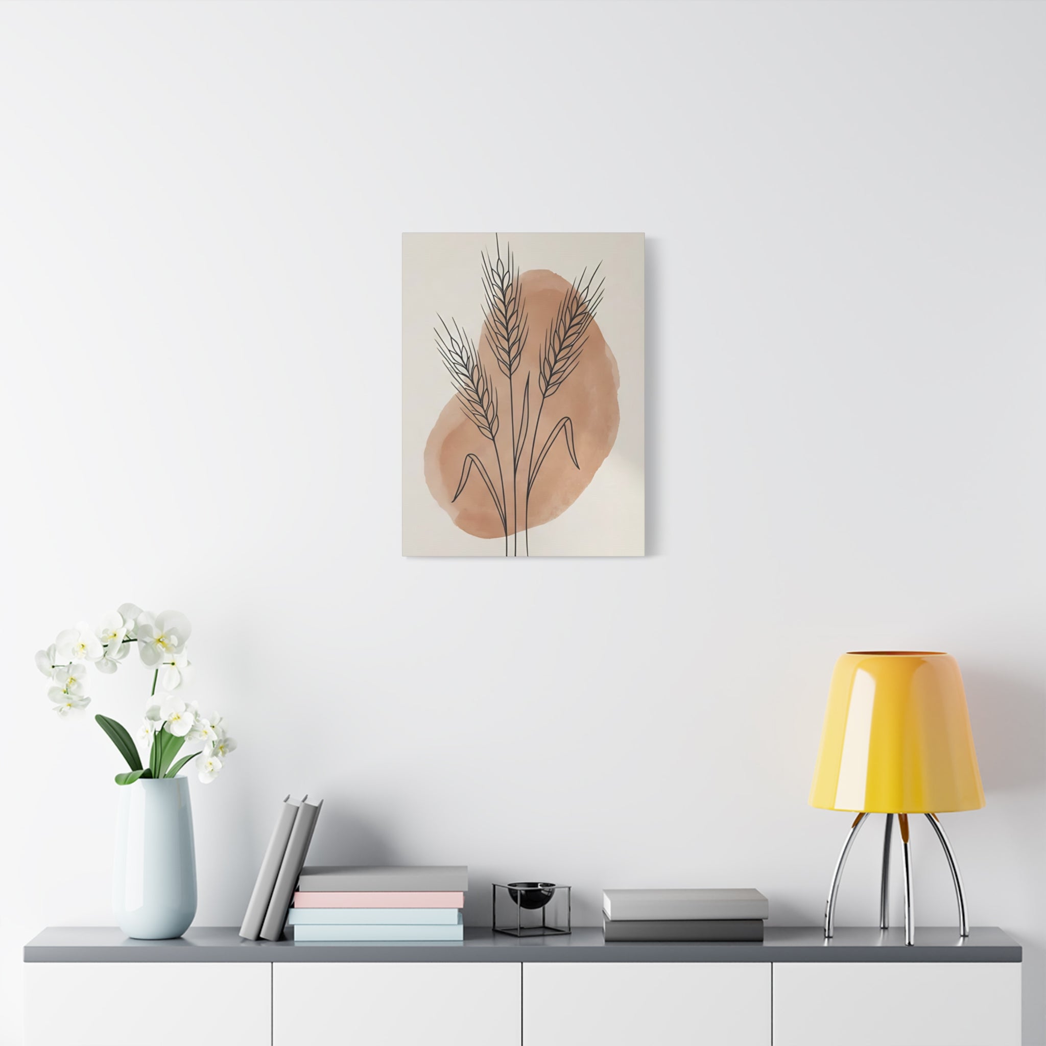 Wheat Stalks Terracotta Art