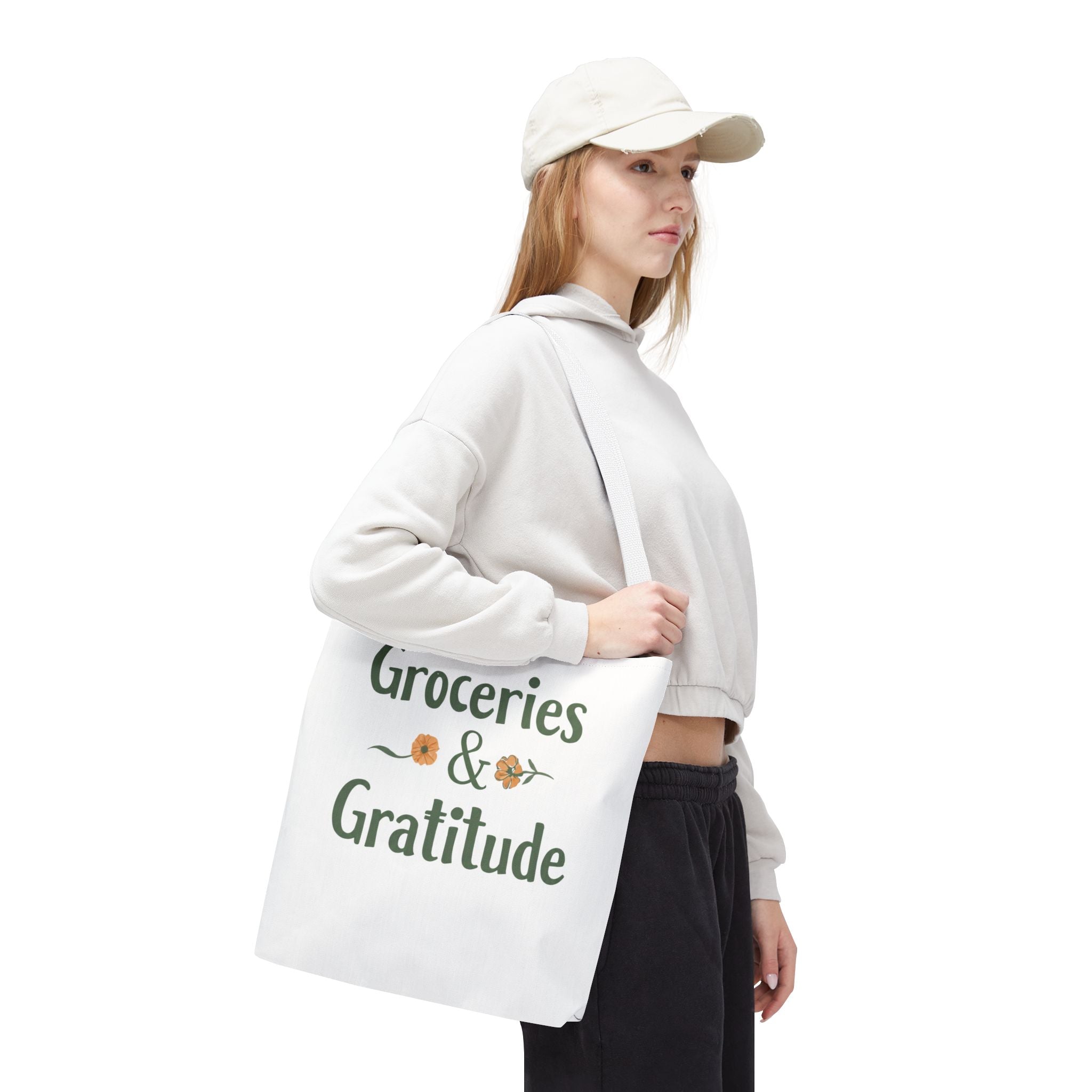 Groceries & Gratitude — Tote Bag