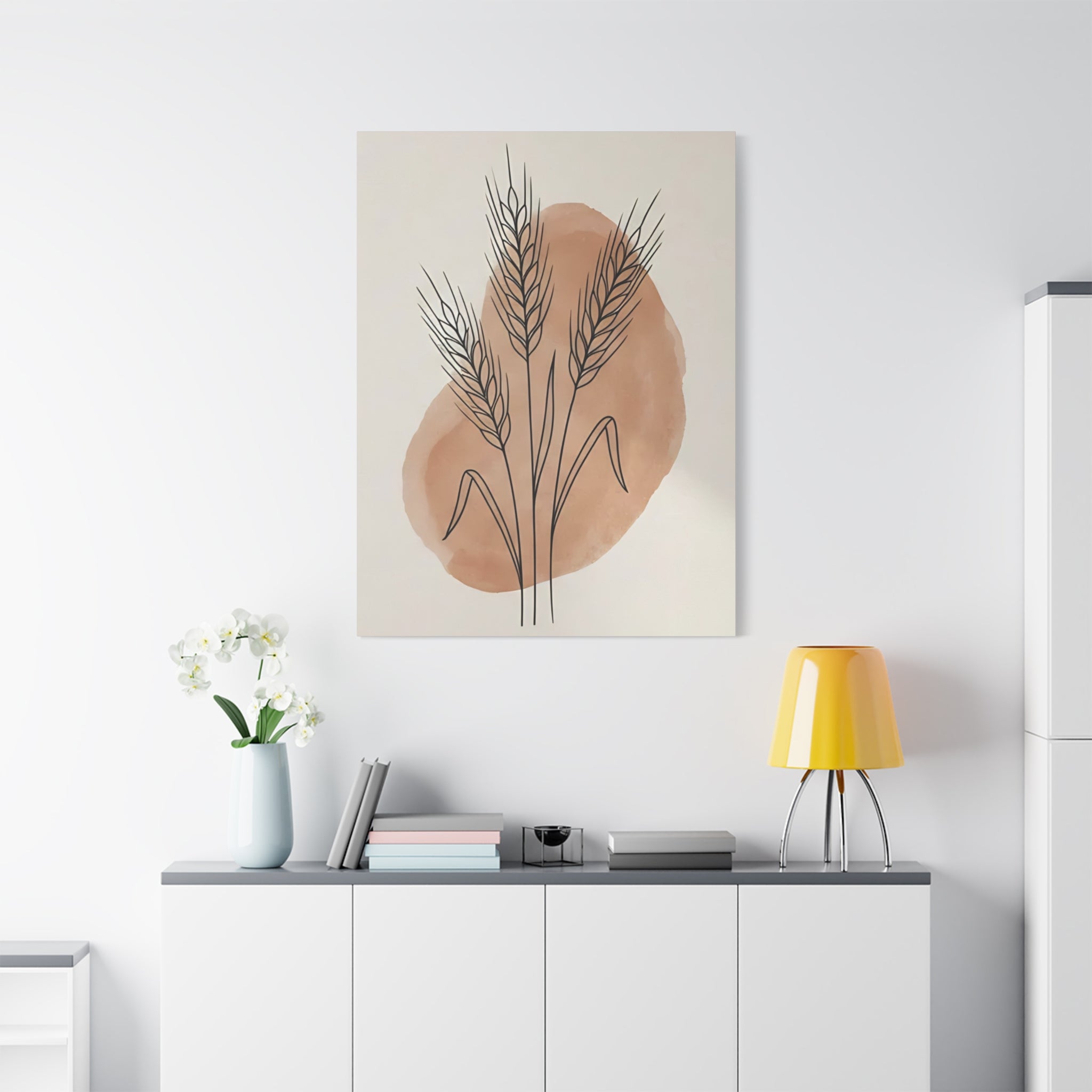 Wheat Stalks Terracotta Art