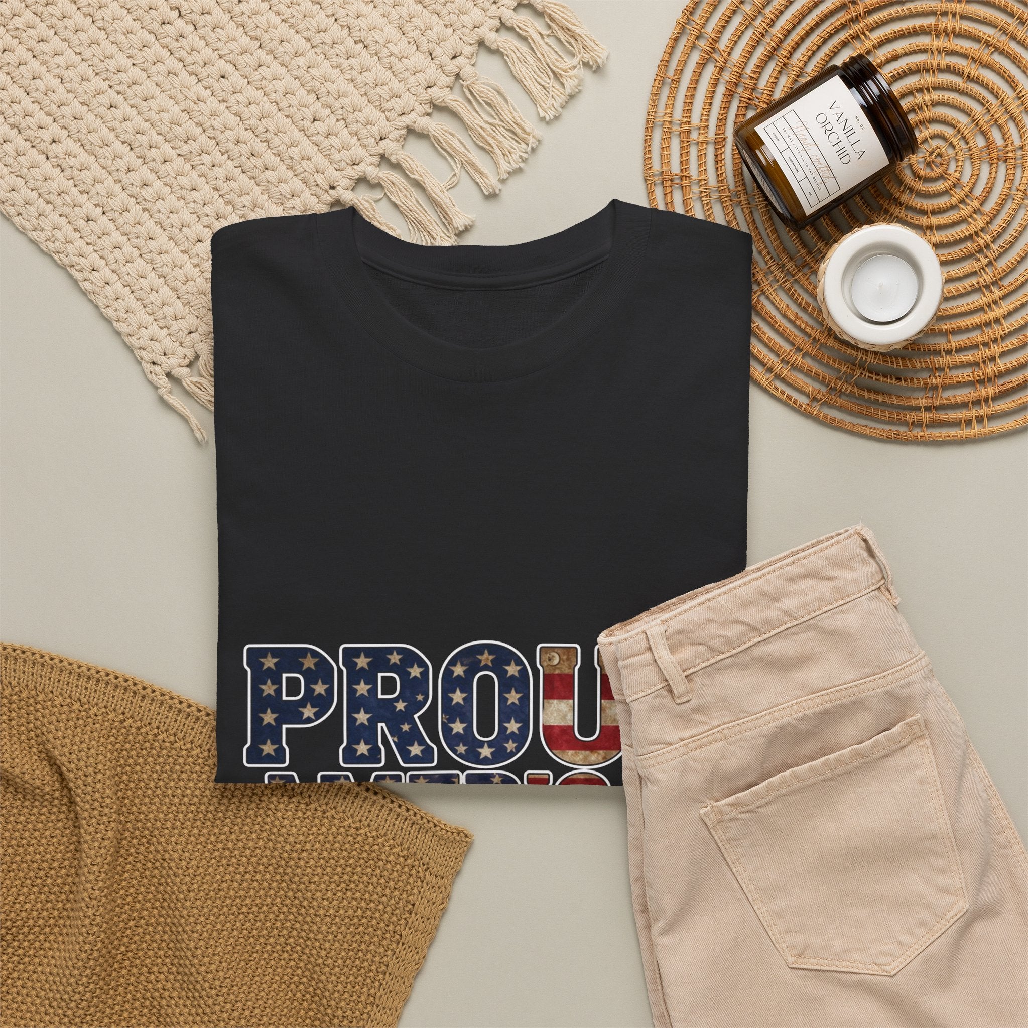 Proud American Mama — T-Shirt