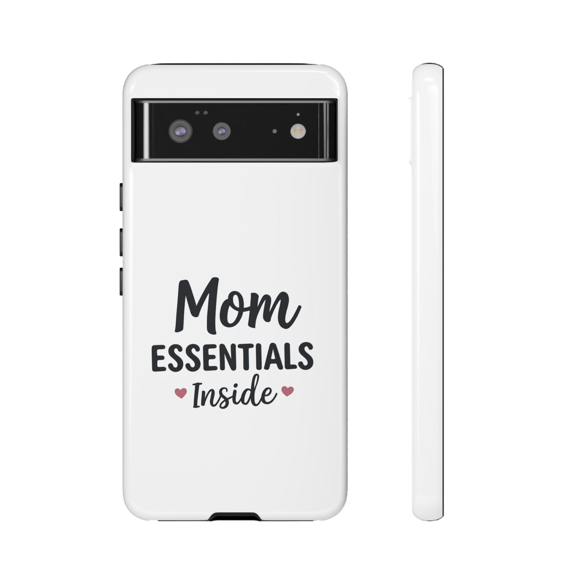 "Mom Essentials Inside" Phone Case