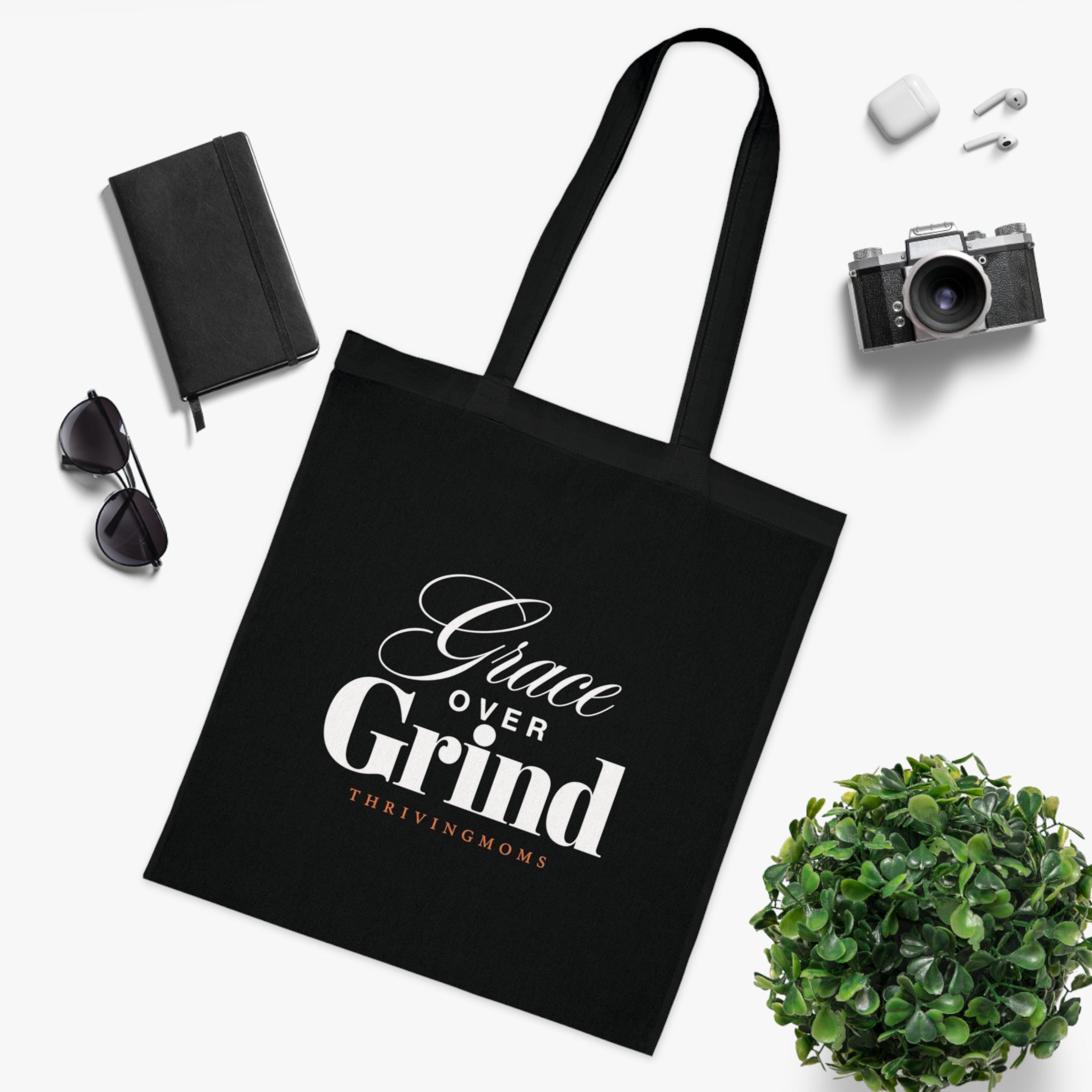 Grace Over Grind — Tote Bag