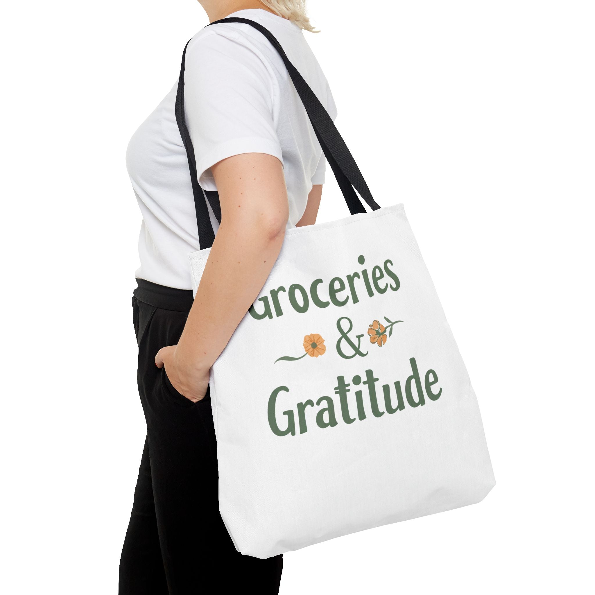 Groceries & Gratitude — Tote Bag