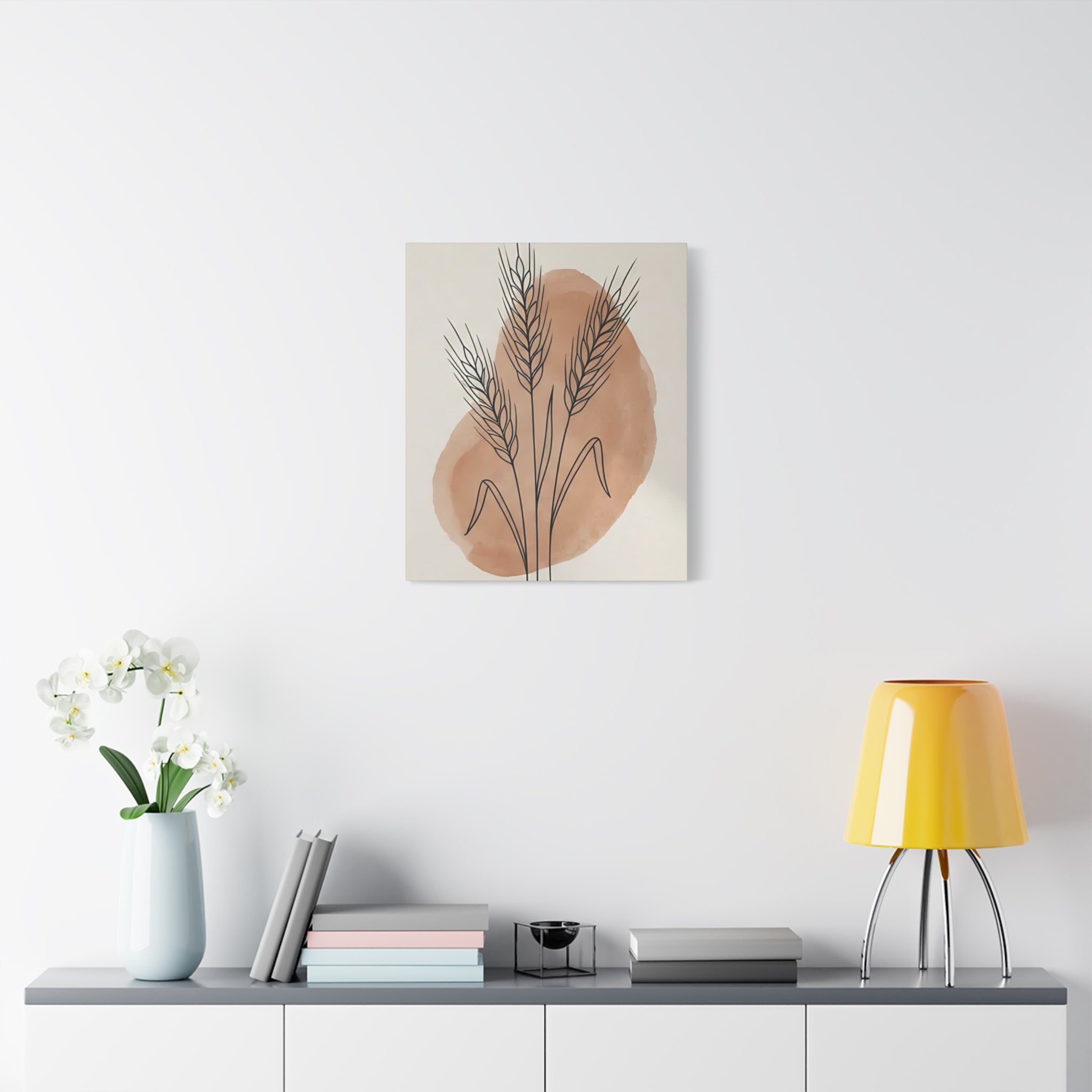 Wheat Stalks Terracotta Art