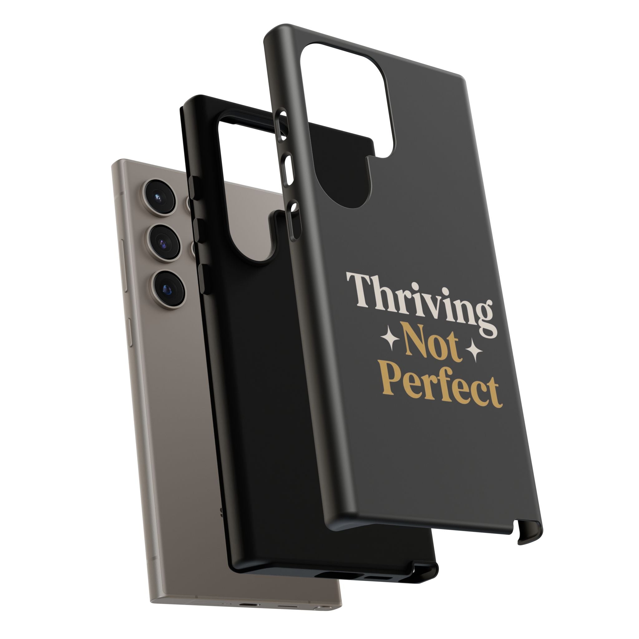 Thriving Not Perfect phone case - phone case - empowering mom gift