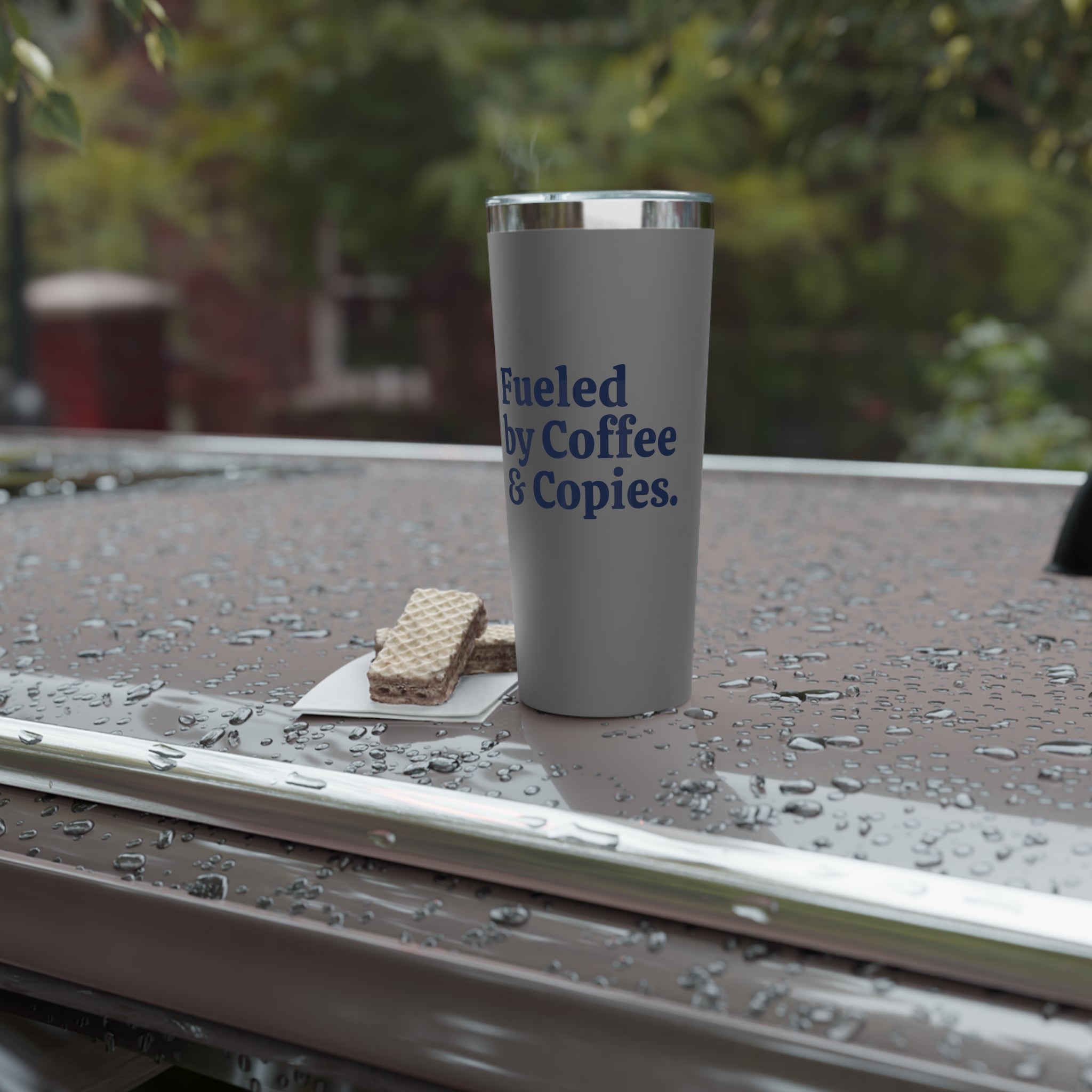 Fueled by Coffee & Copies — Tumbler