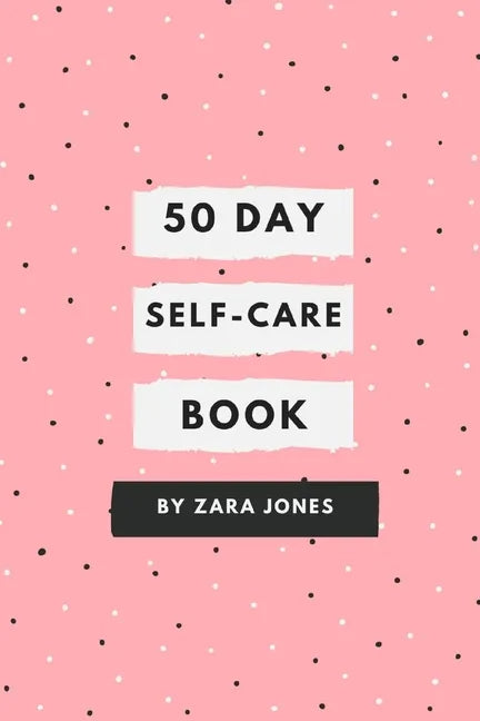 50 Day Self-Care Book paperback - book - self-care gift for moms
