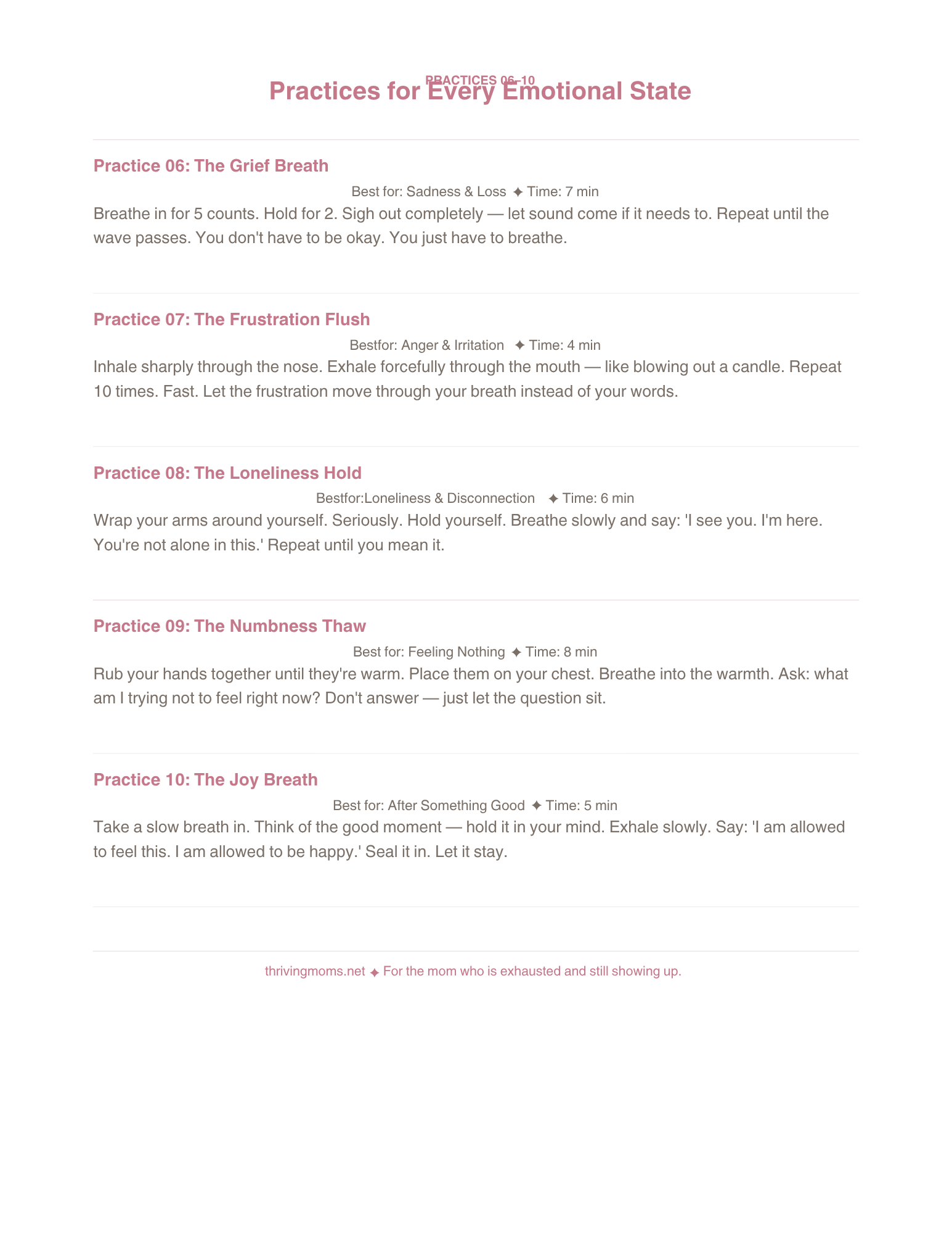Calm Mom Meditation & Breathwork Guide — Digital Download