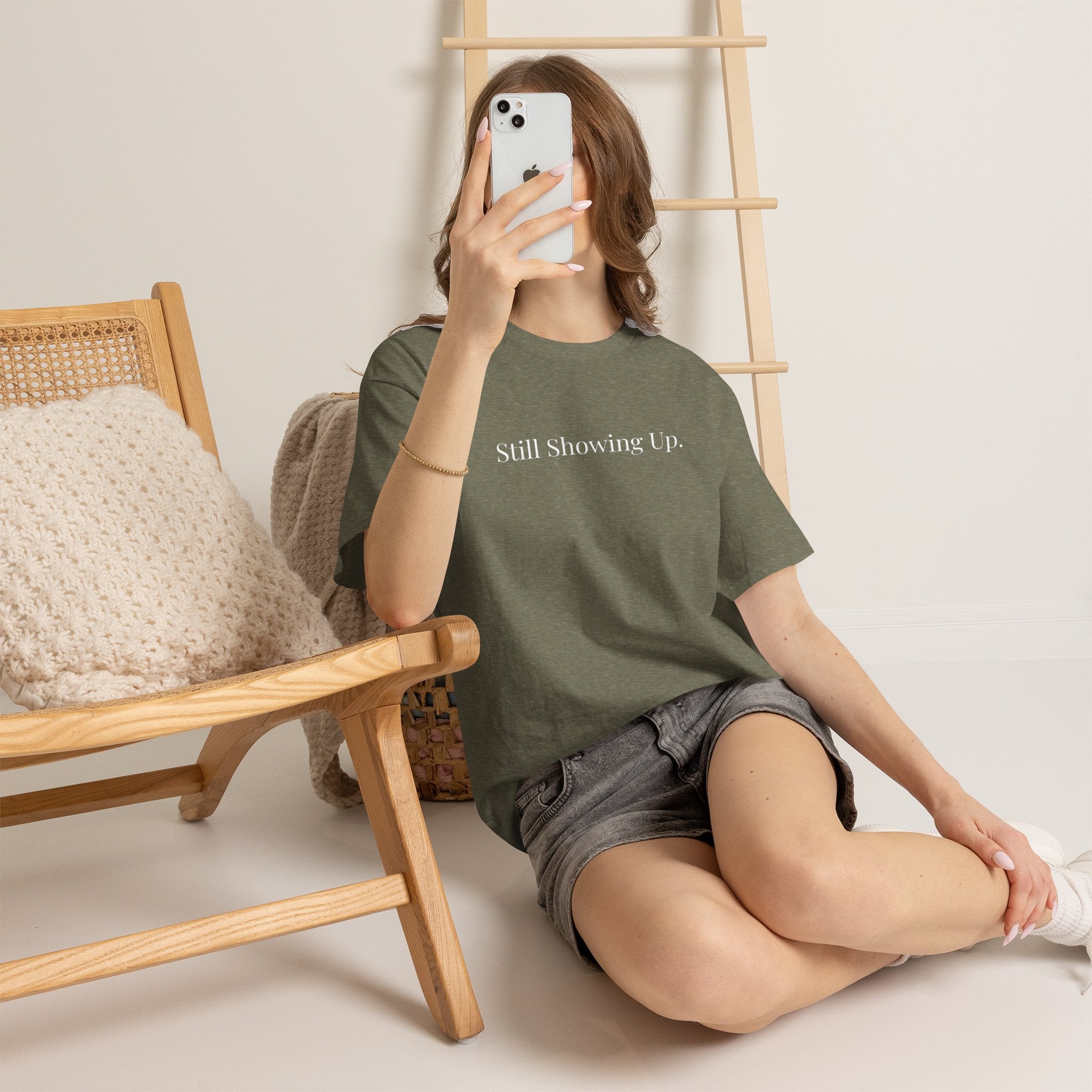 Still Showing Up — T-Shirt