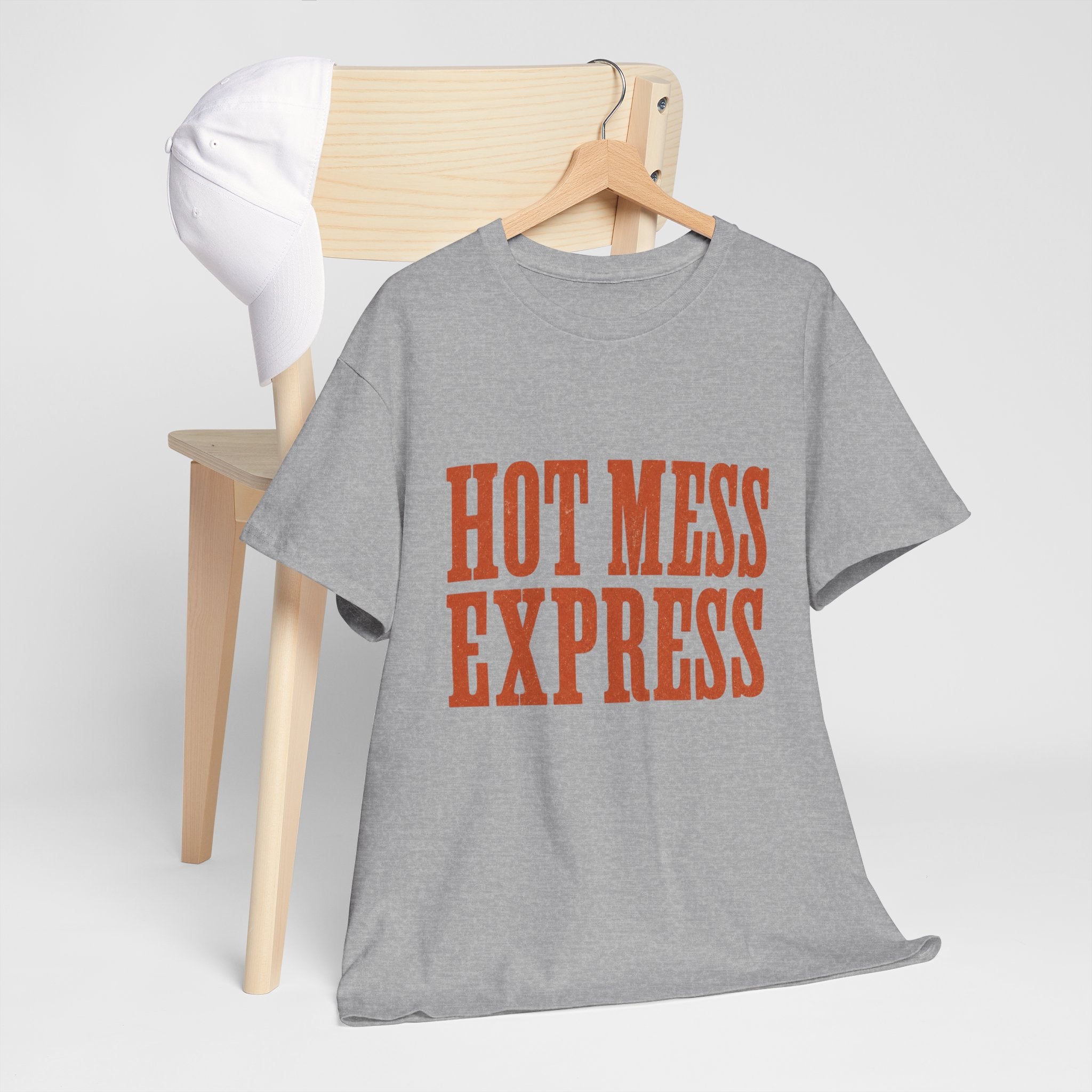 Hot Mess  Express t-shirt sport grey - t-shirt - gift for moms