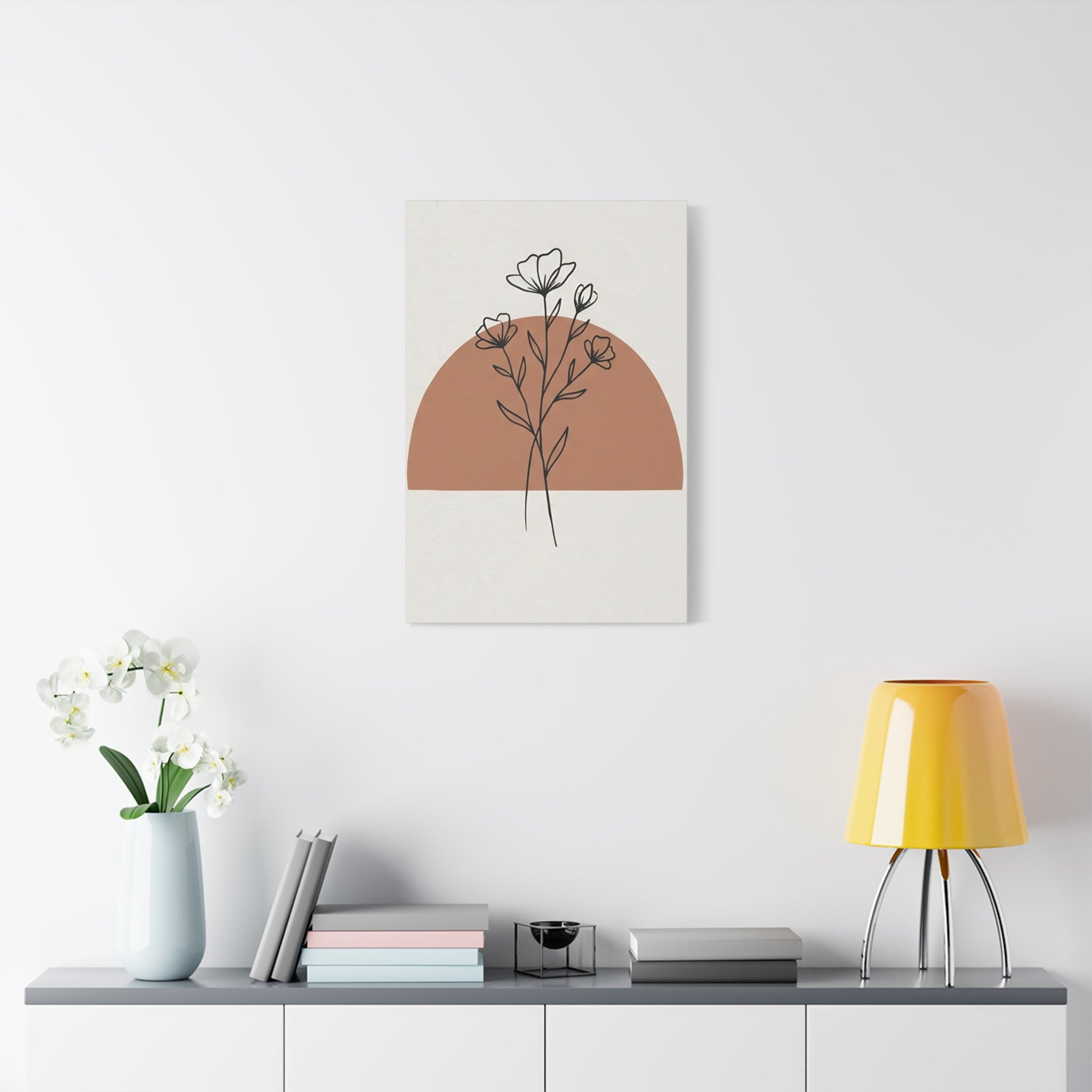 Wildflower Terracotta Minimalist