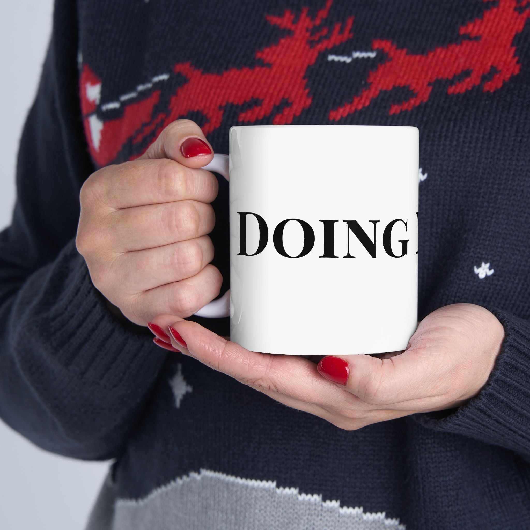 Doing My Best mom ceramic mug - mug - honest funny gift for mothers