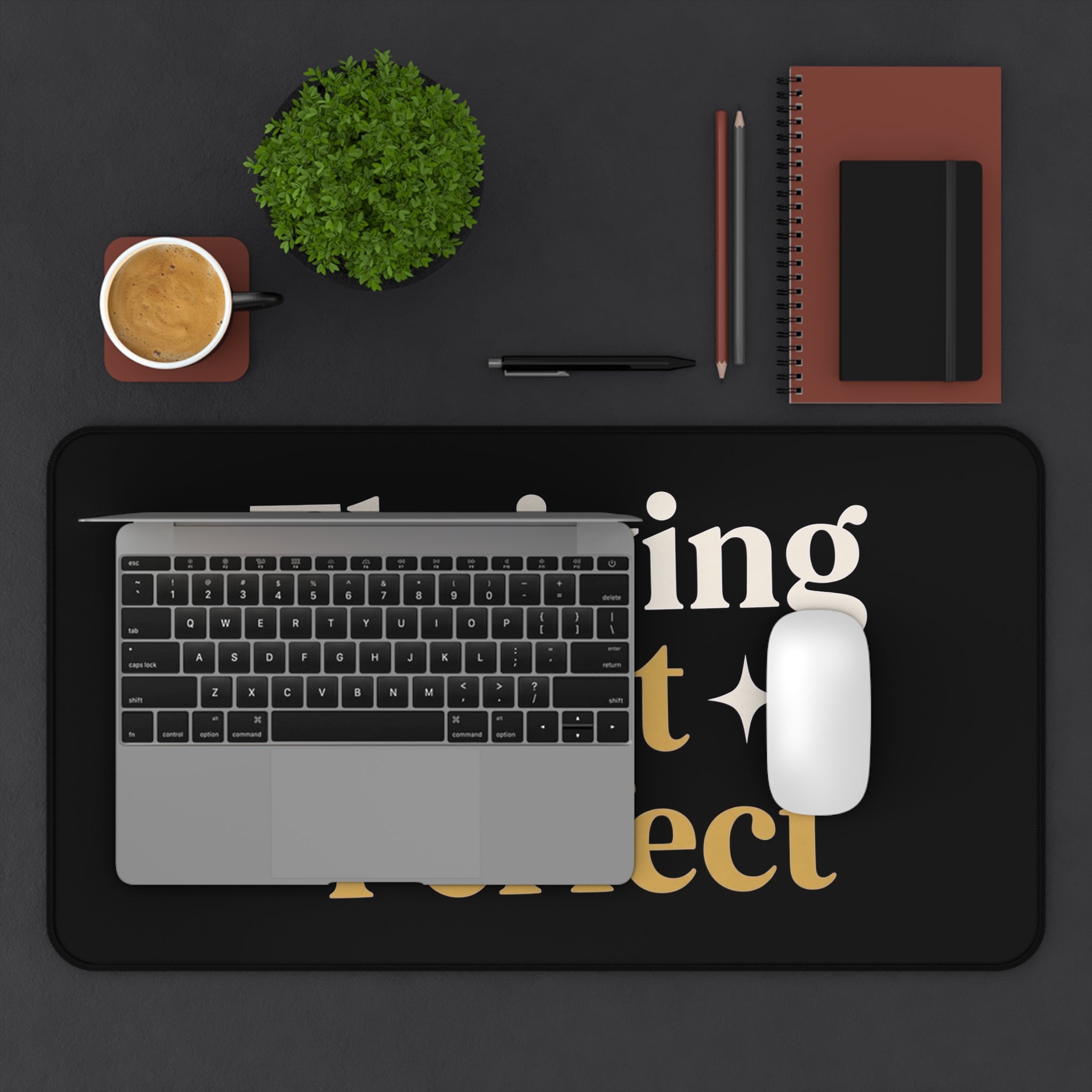 Thriving Not Perfect desk mat - desk mat - office gift for moms