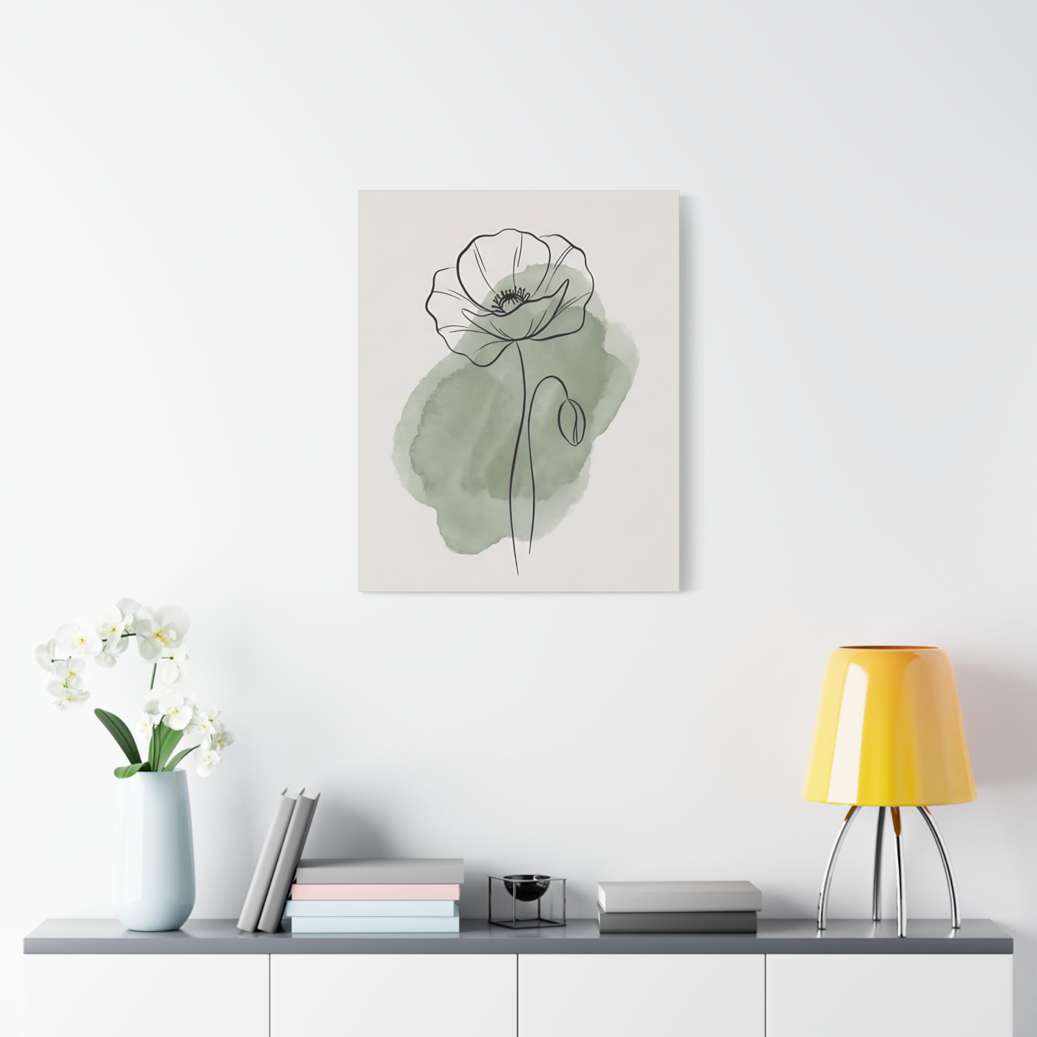 Poppy Sage Botanical Line