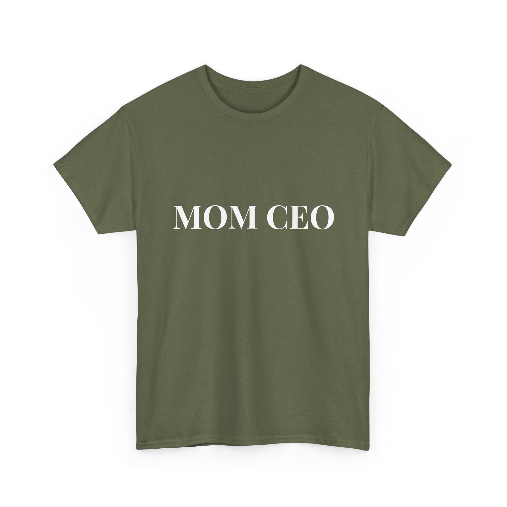 Mom CEO t-shirt military green - t-shirt - gift for moms