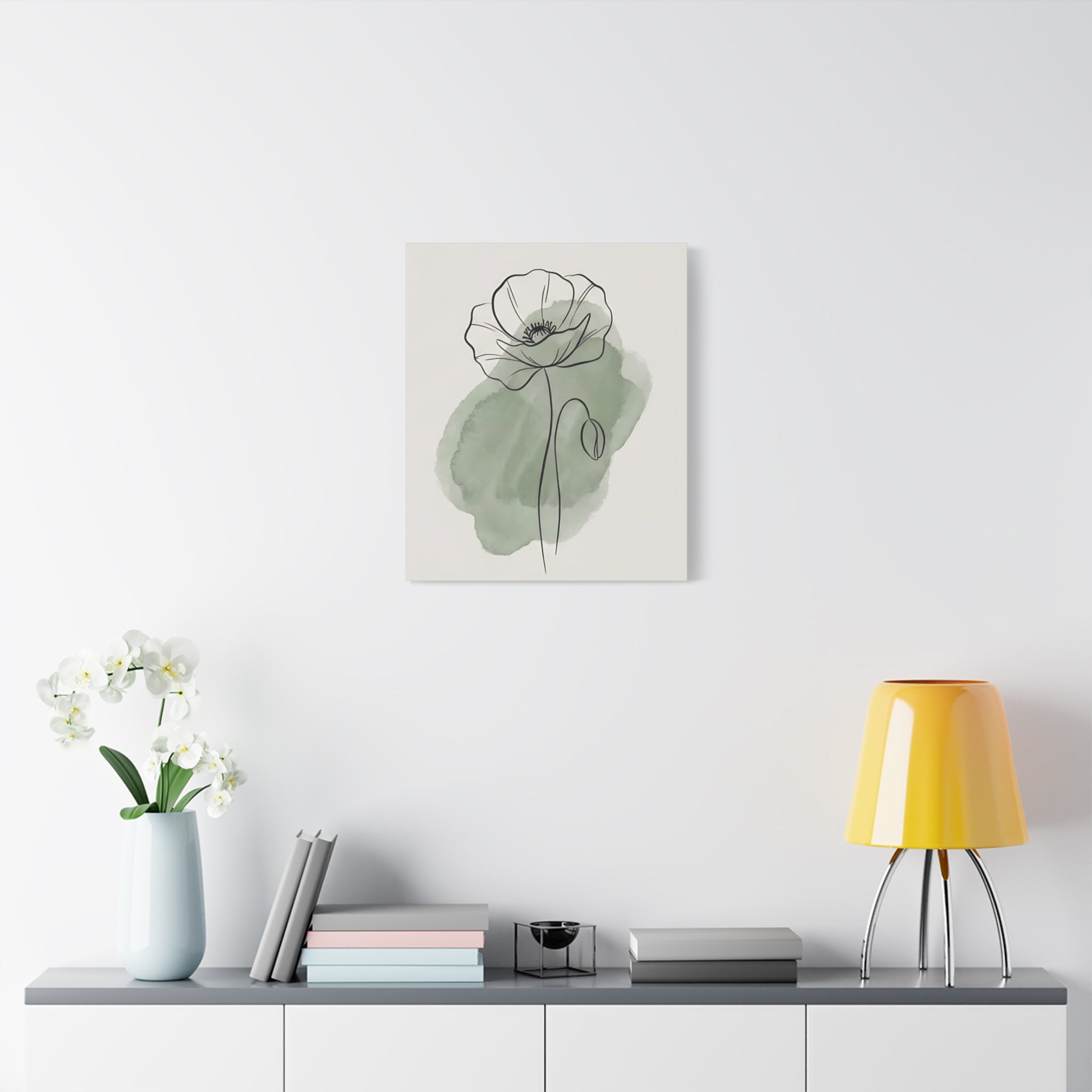 Poppy Sage Botanical Line
