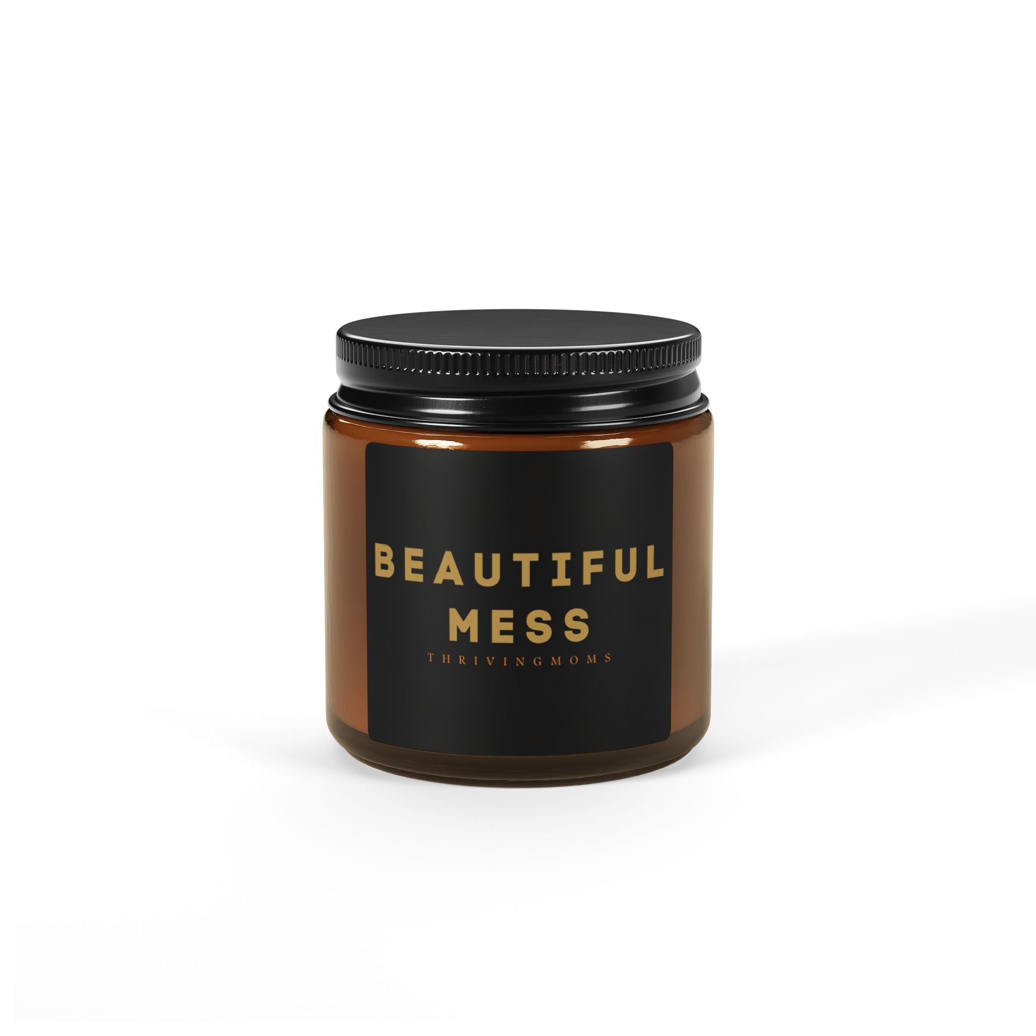 Beautiful Mess — Candle Amber Jar
