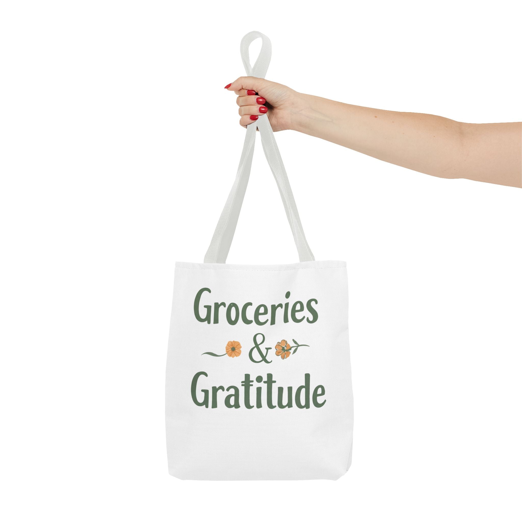 Groceries & Gratitude — Tote Bag