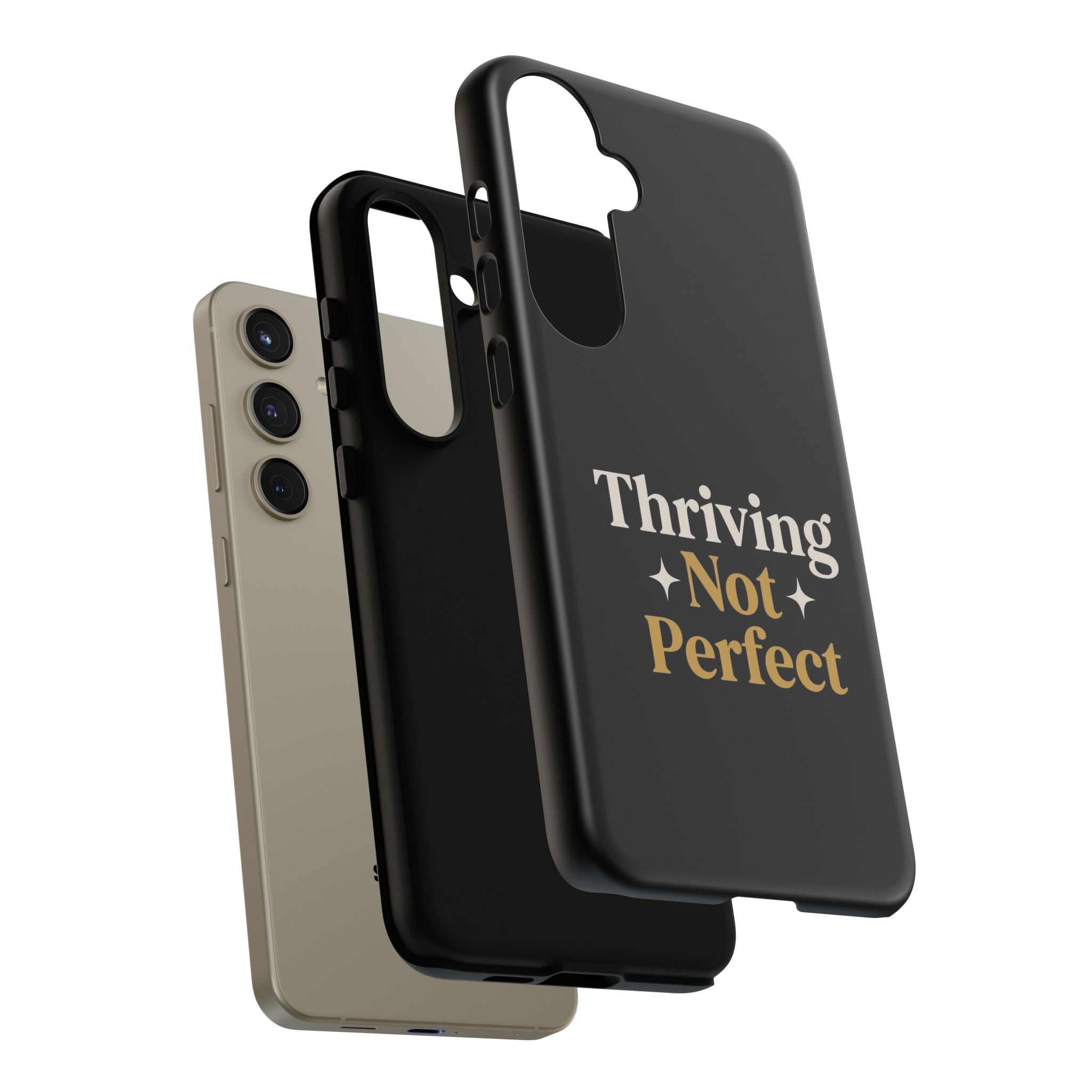 Thriving Not Perfect phone case - phone case - empowering mom gift