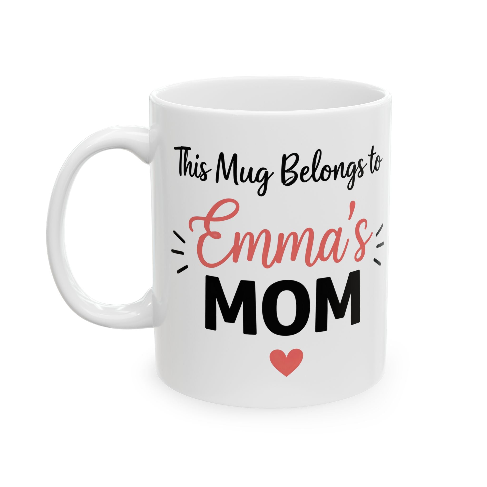 "This Mug Belongs to Mama's Mom" Ceramic Mug