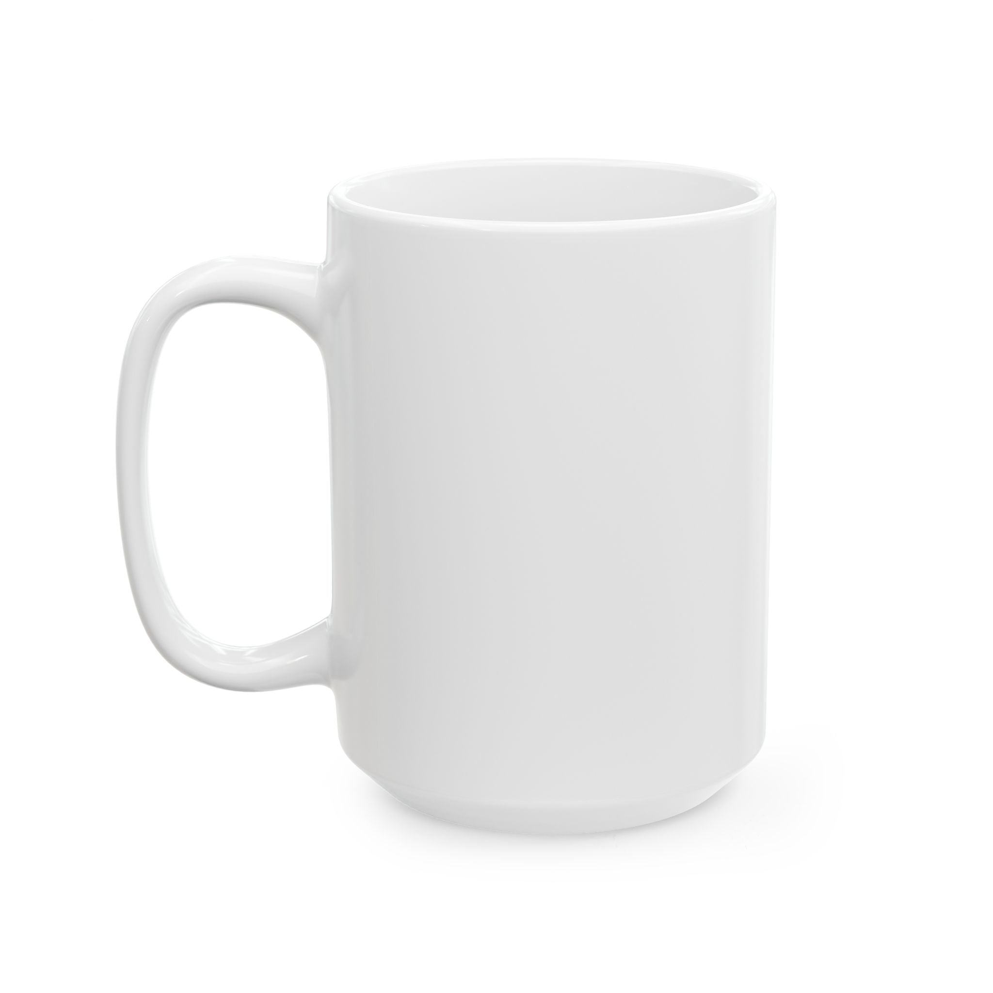 Still Showing Up — Red, White & Blue 15oz Mug