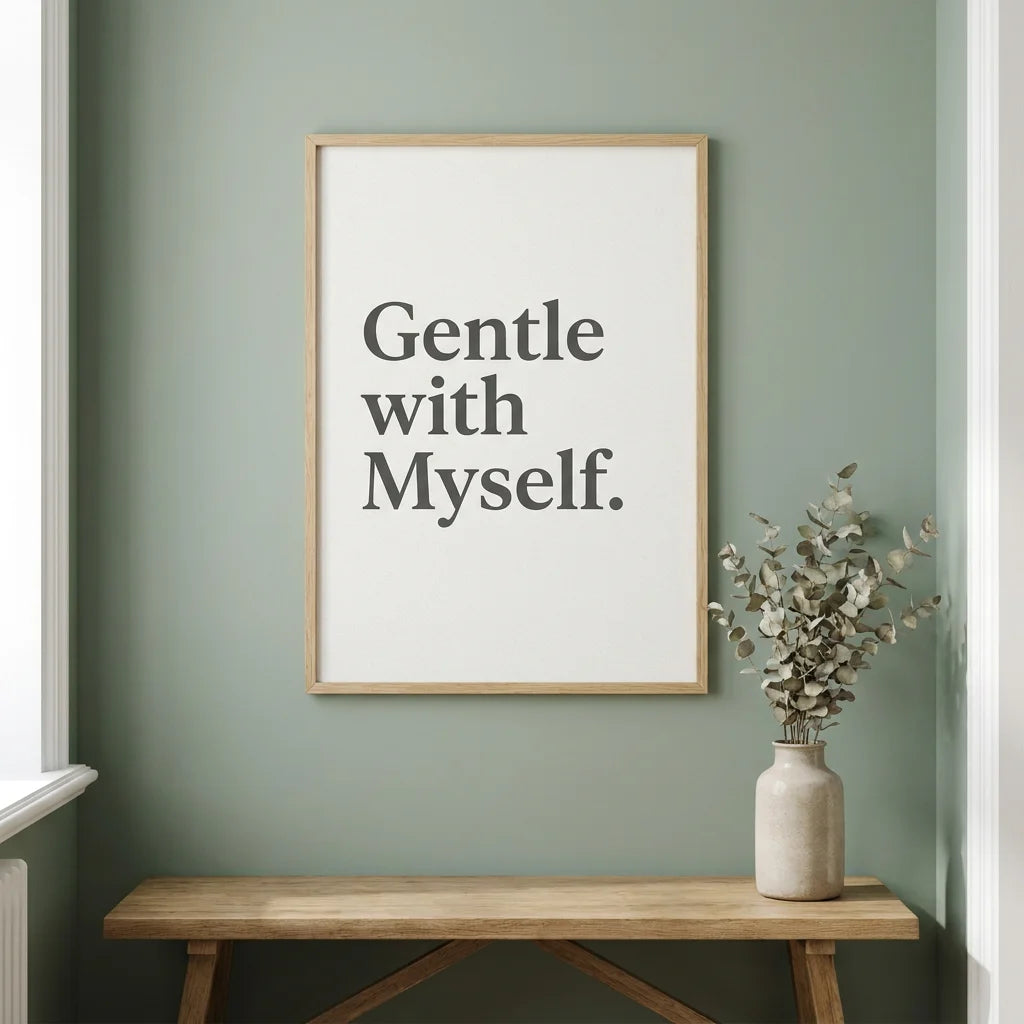 Gentle with Myself.