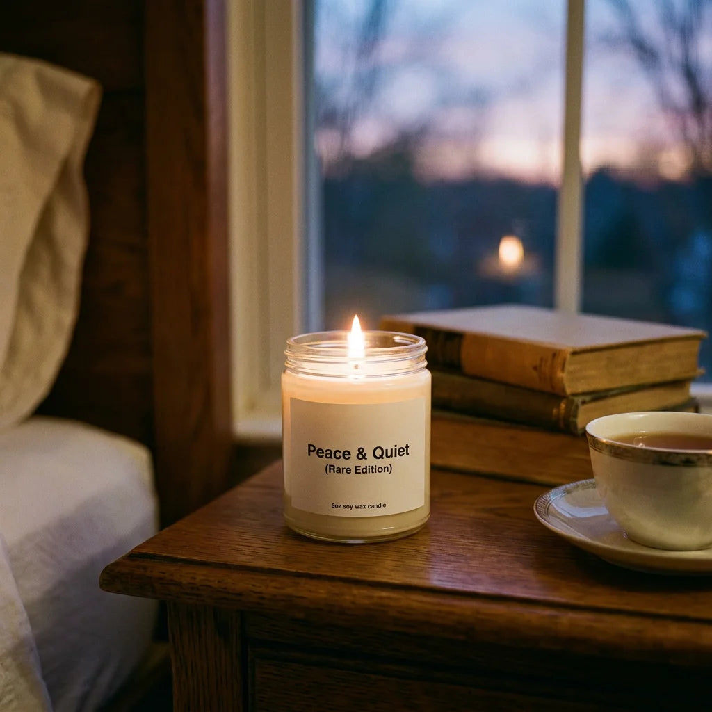"Peace & Quiet" (Rare Edition) Soy Wax Candle