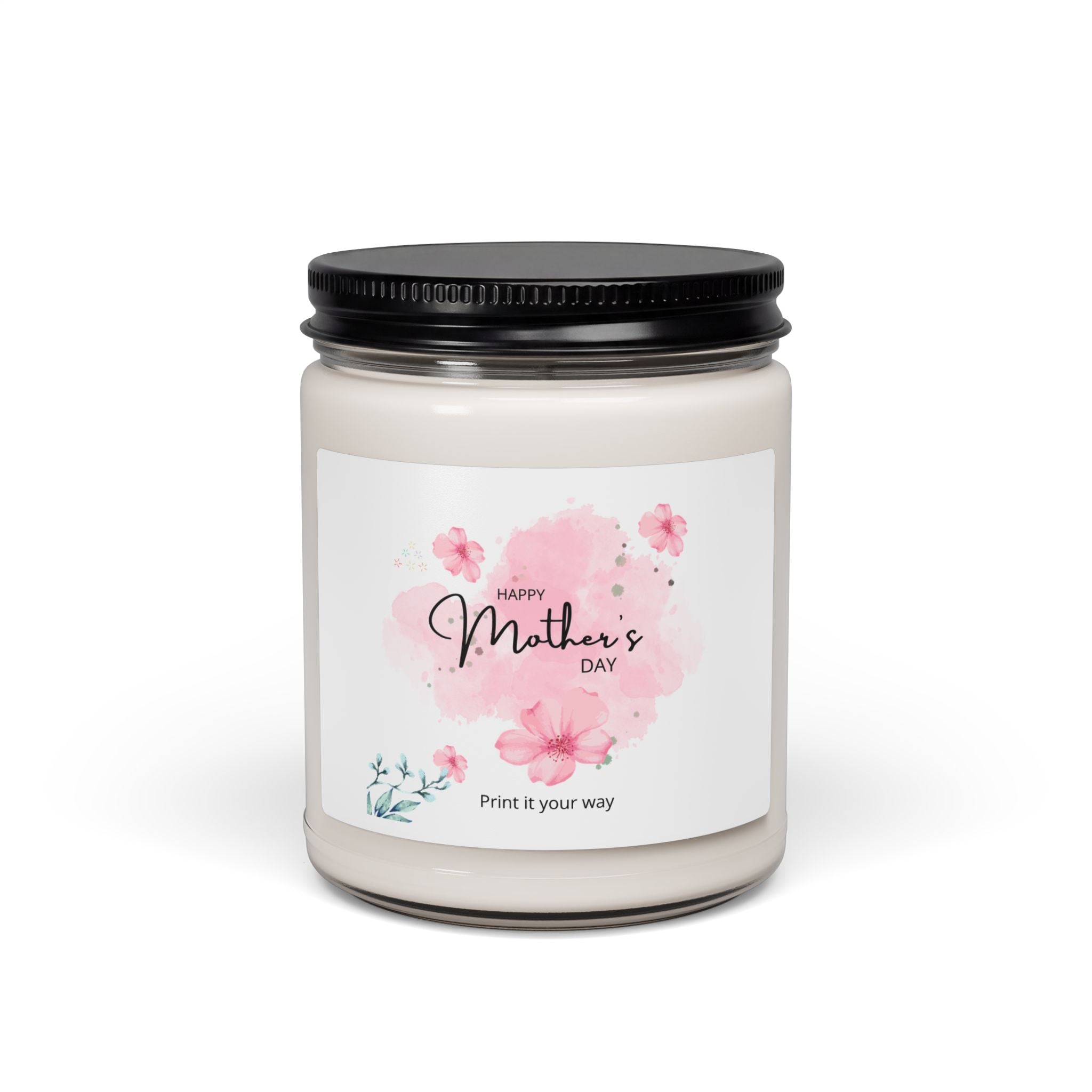 ThrivingMoms Mother's Day soy candle — gift for mom who deserves a moment