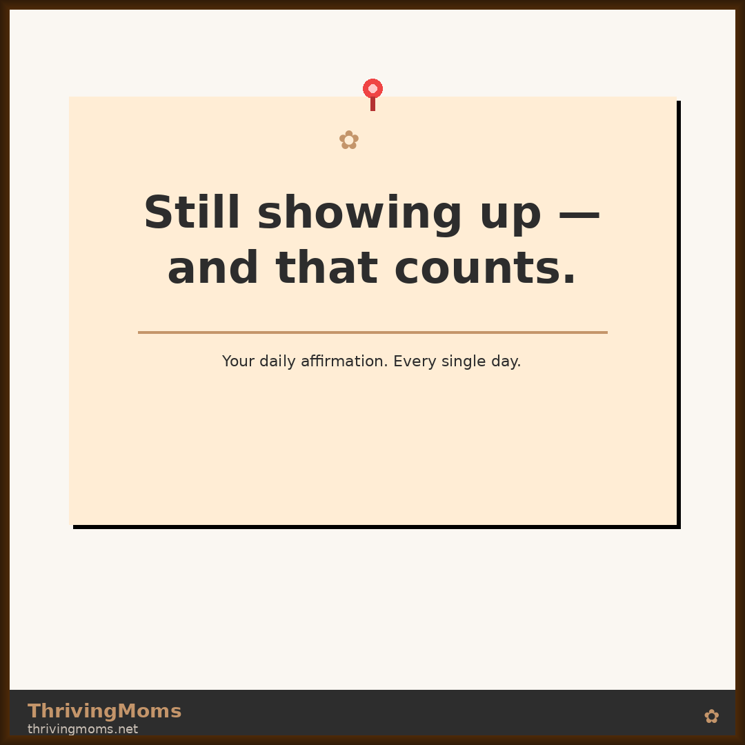ThrivingMoms Cork Board Daily Planner