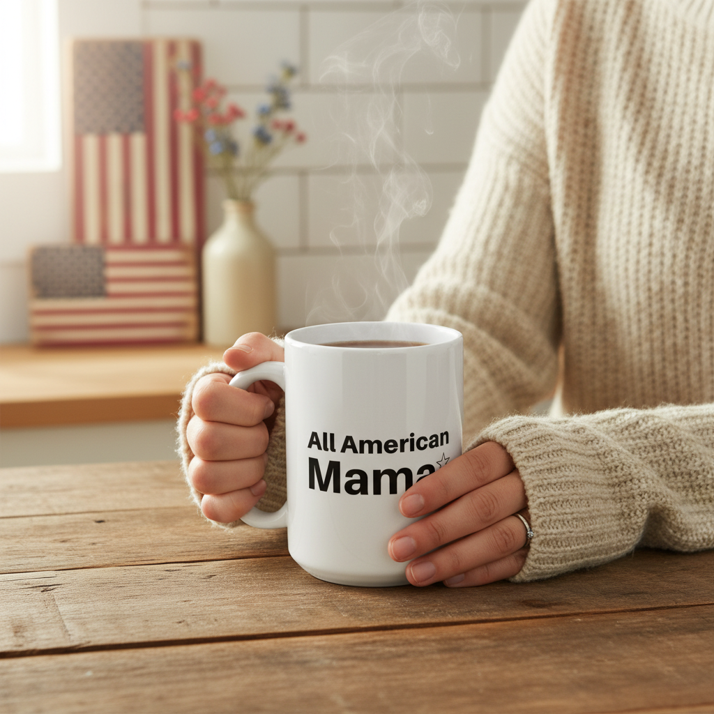 All American Mama — 15oz Mug