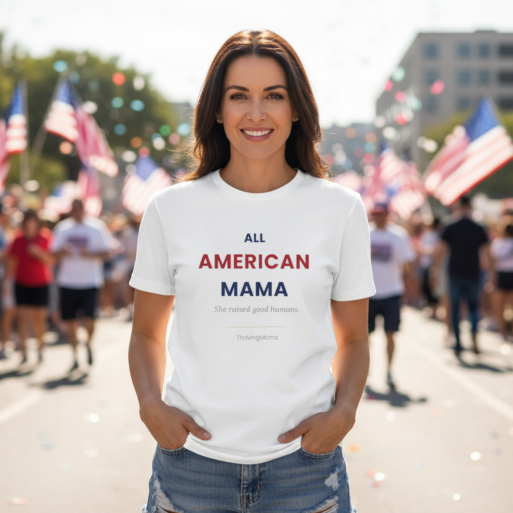 All American Mama — T-Shirt