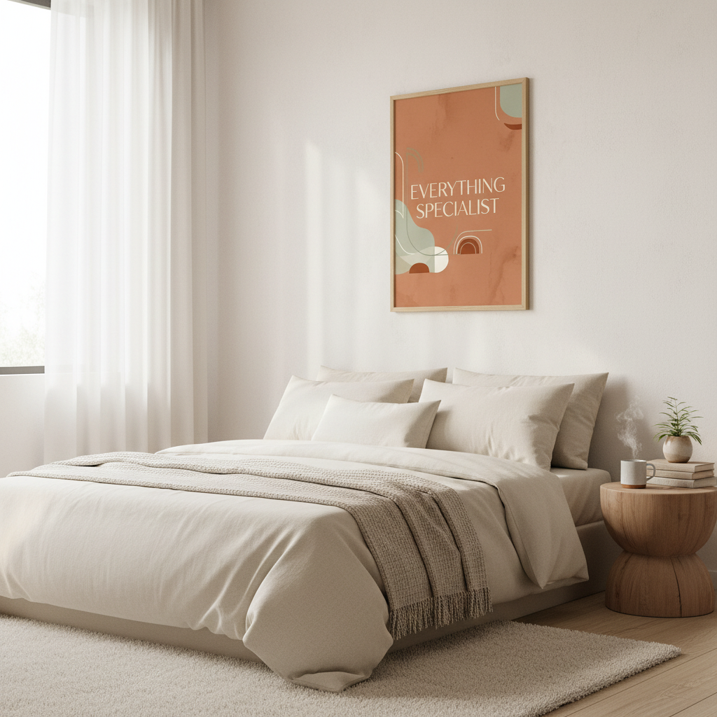 Bedroom Lifestyle Mockup 1