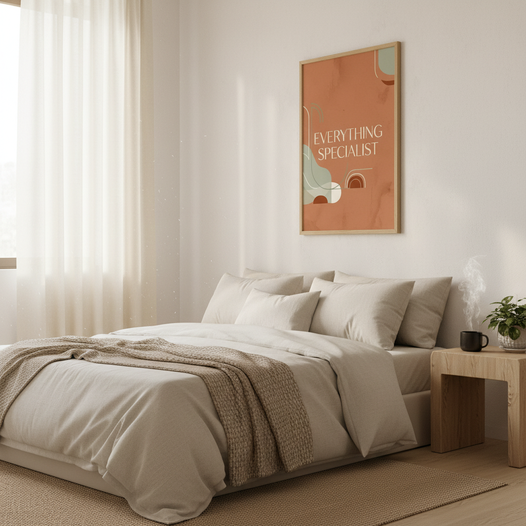 Bedroom Lifestyle Mockup 2