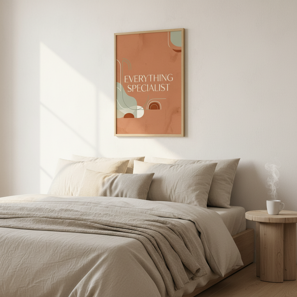 Bedroom Lifestyle Mockup 3