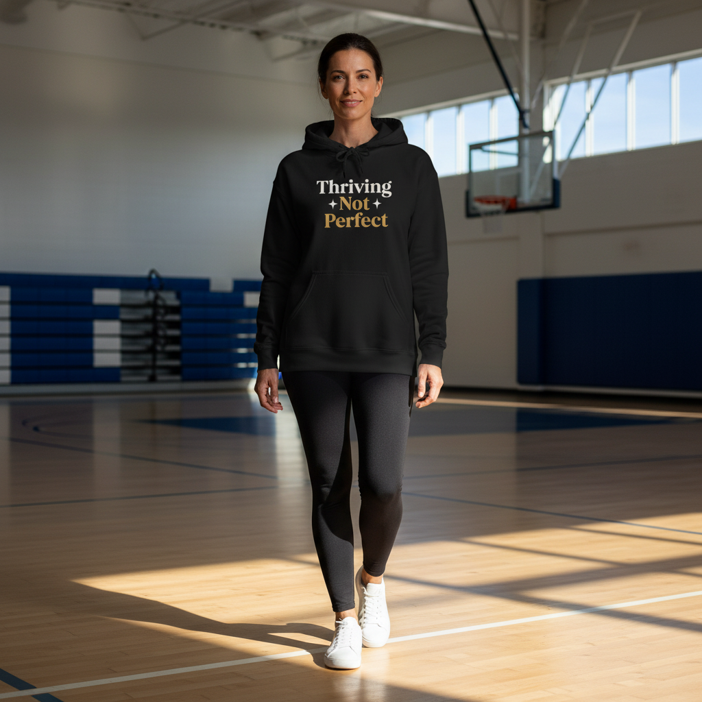 Thriving Not Perfect (Bold) — Hoodie