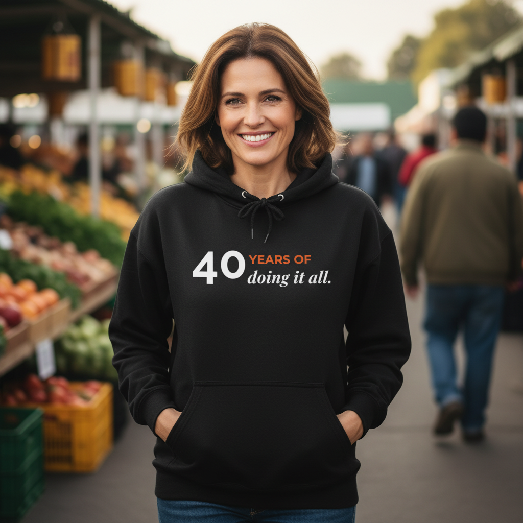 40 Years of Doing It All — Hoodie