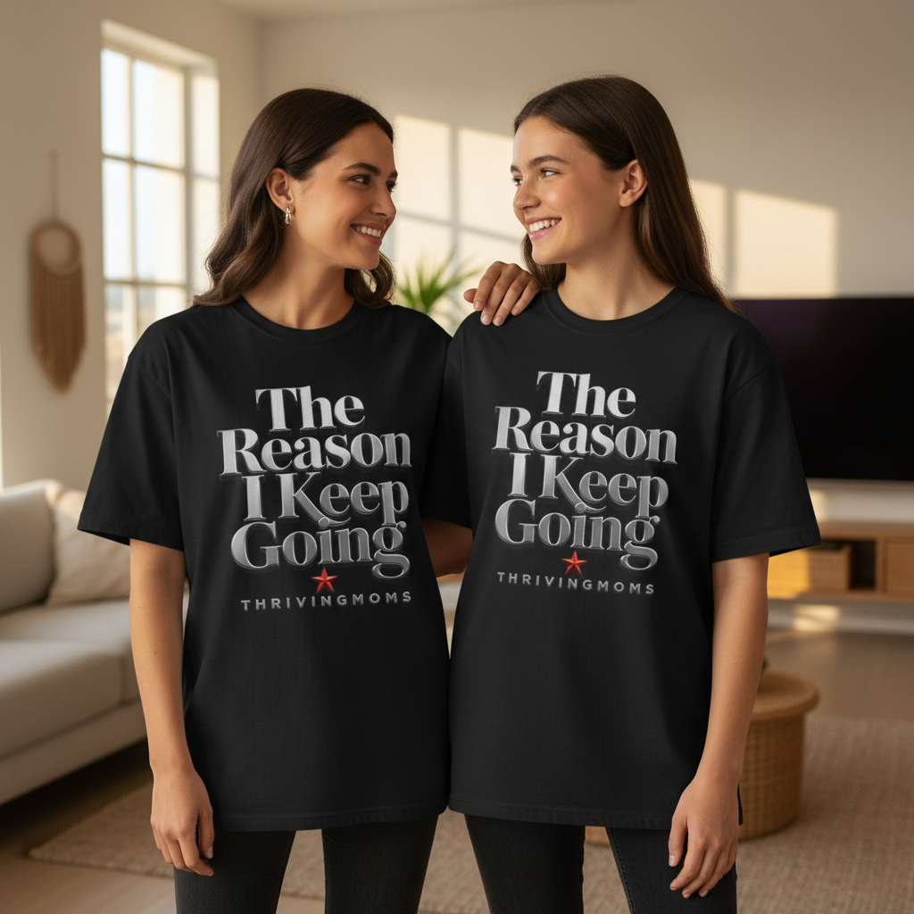 Black — Mom & Teen Daughter Lifestyle