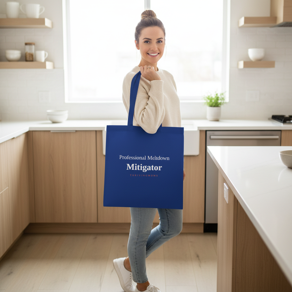 Blue Tote Lifestyle Mockup