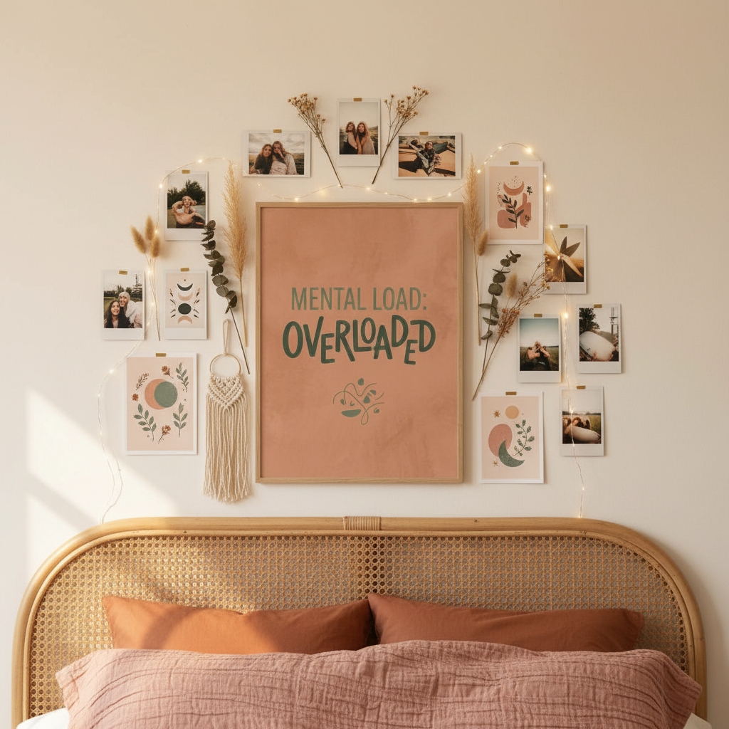 Boho Bedroom Mockup 3