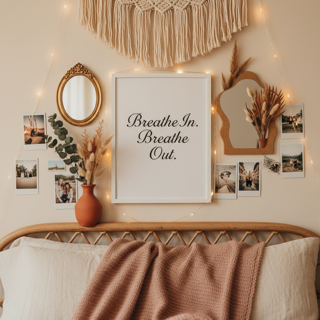 Boho Bedroom Mockup 4