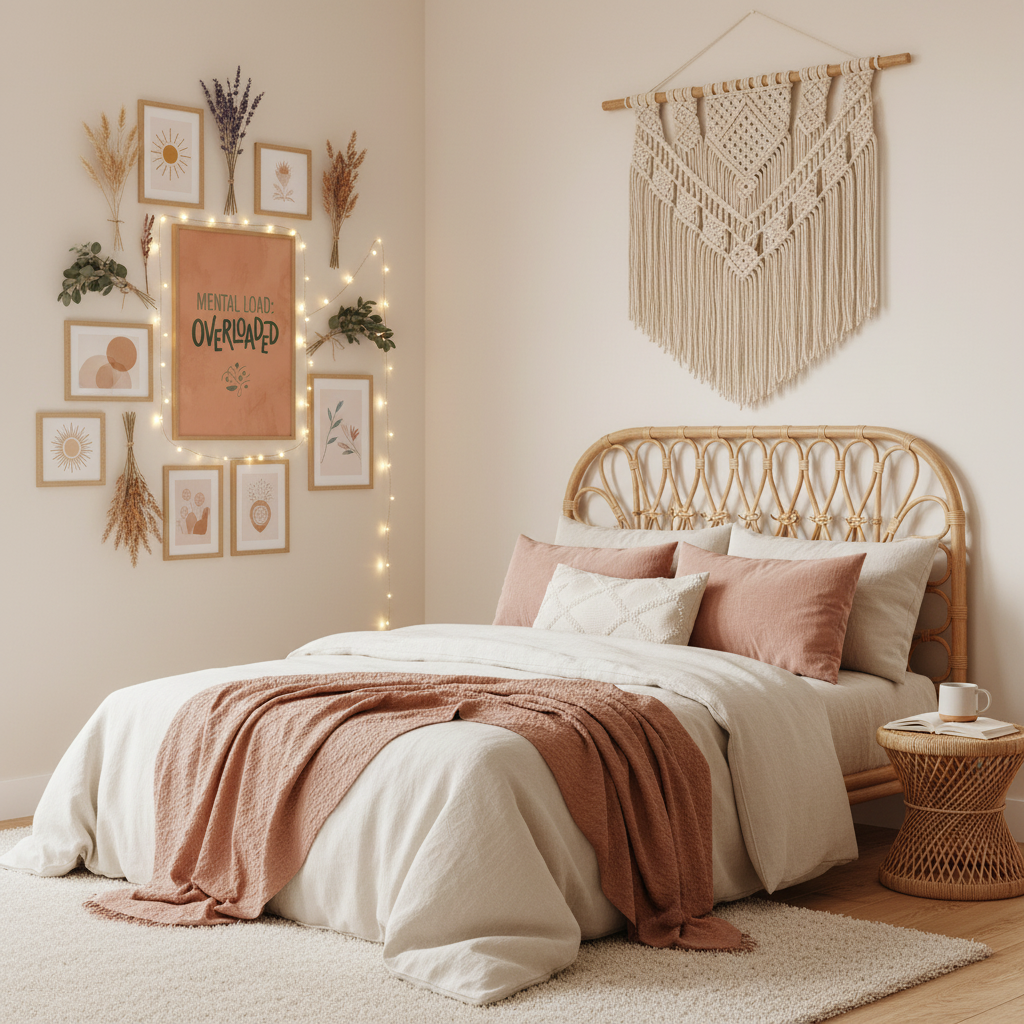 Boho Bedroom Mockup 5