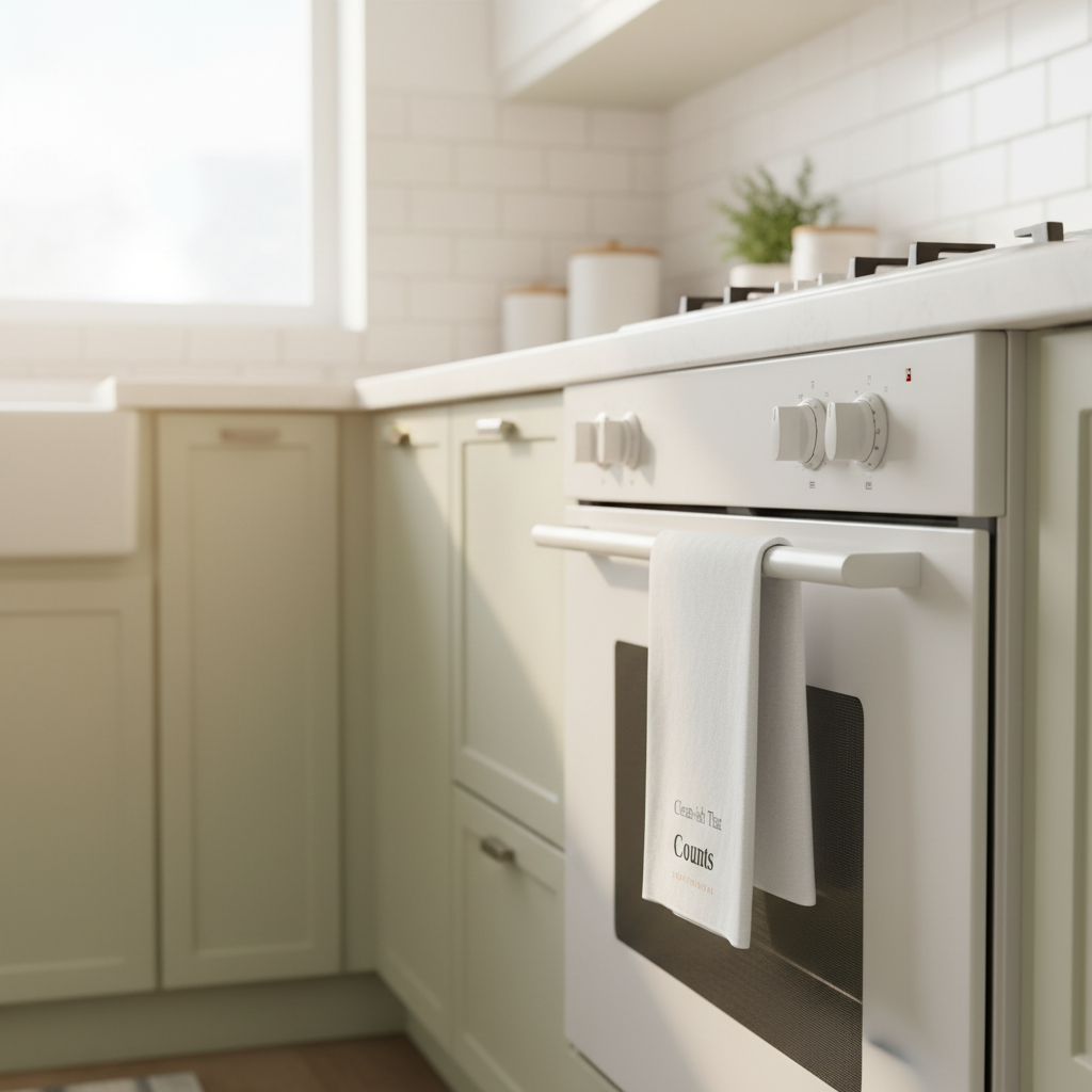 Clean-ish That Counts – Oven Handle