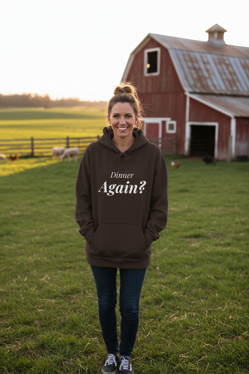 Dark Chocolate Hoodie - Farm Lifestyle