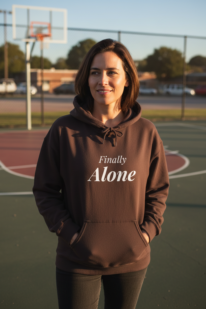 Dark Chocolate Hoodie Lifestyle