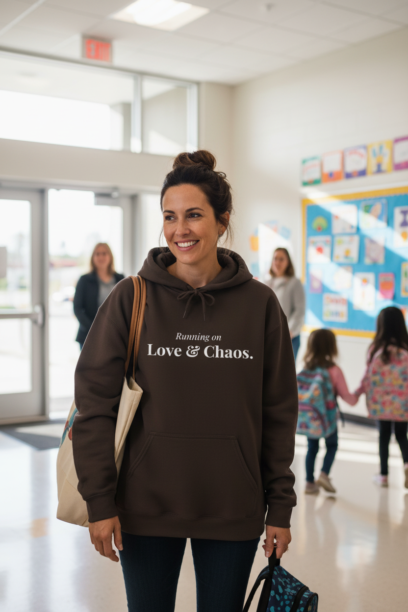 Dark Chocolate Hoodie Mockup